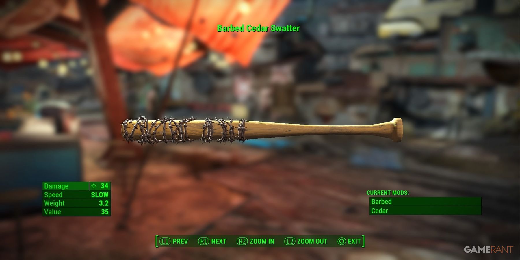 Baseball Bat in Fallout 4