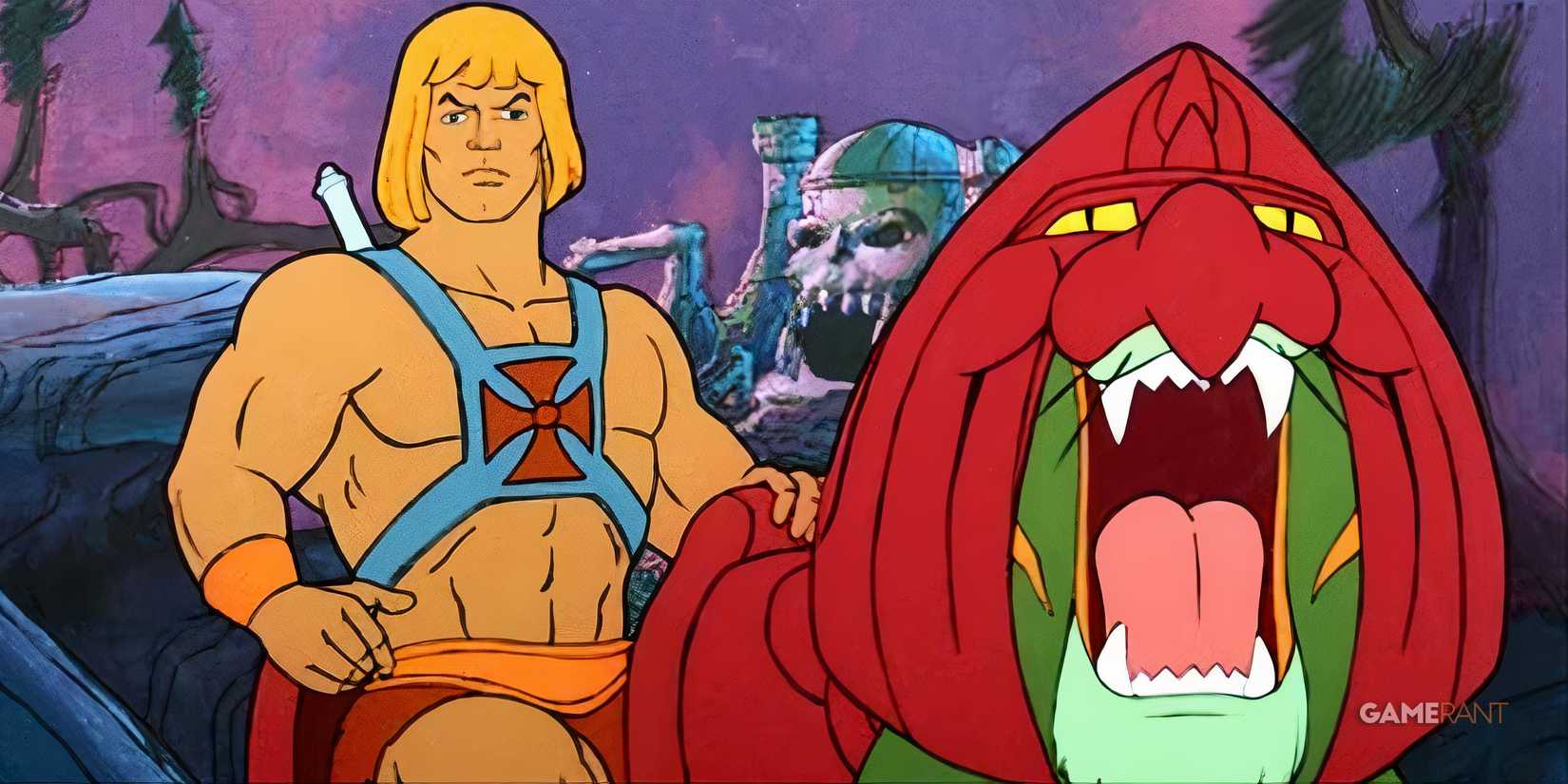 battle cat and he man masters of the universe