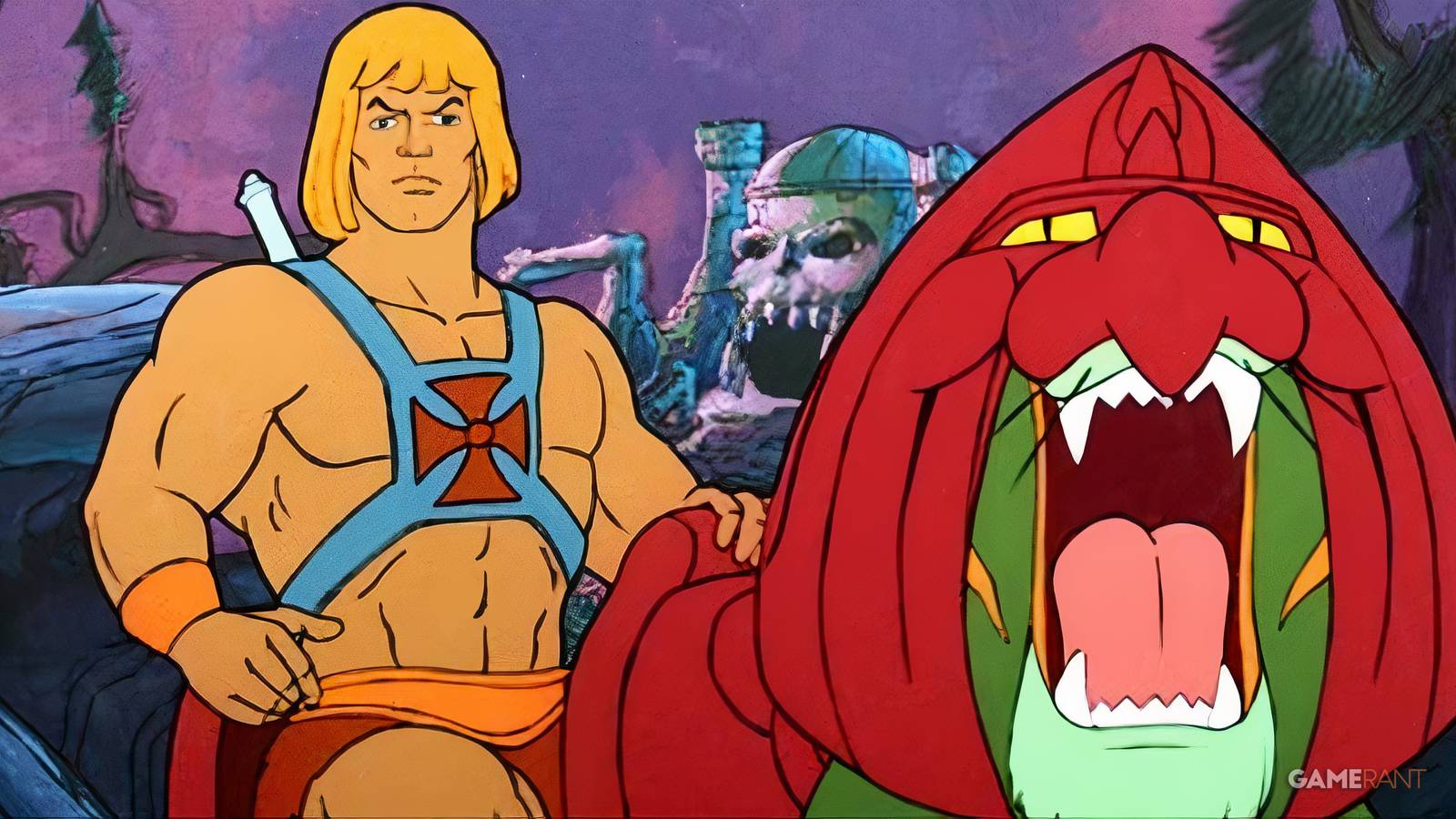battle cat and he man masters of the universe