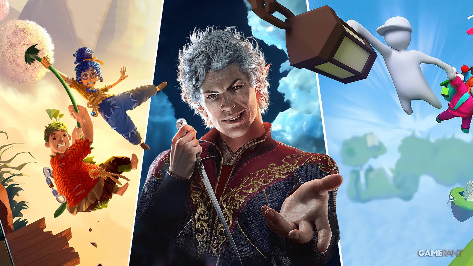 It Takes 2, Baldur's Gate 3, and Human: Fall Flat