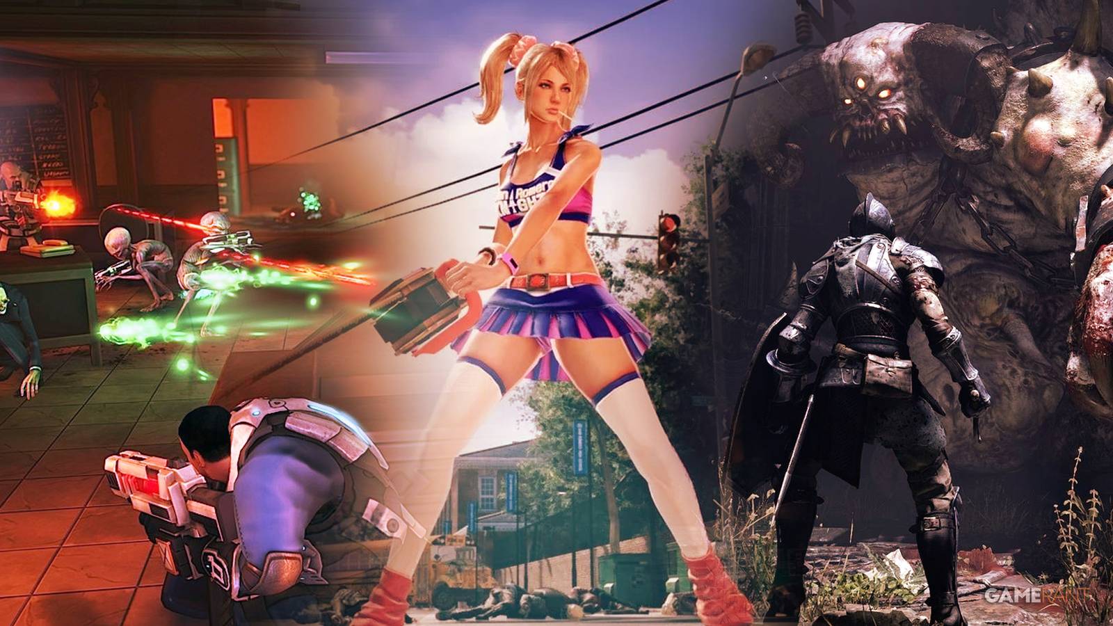 PS3 games XCOM: Enemy Unknown, Lollipop Chainsaw, Demon's Souls