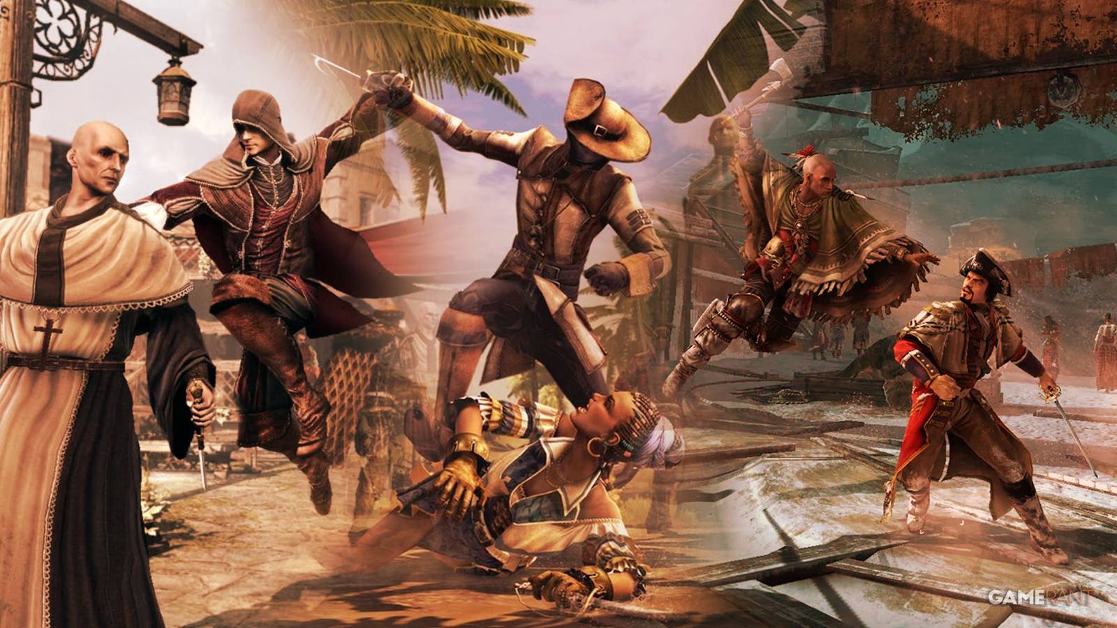 Assassin’s Creed Co-Op games Assassin’s Creed Brotherhood, Assassin’s Creed 4: Black Flag, Assassin’s Creed 3