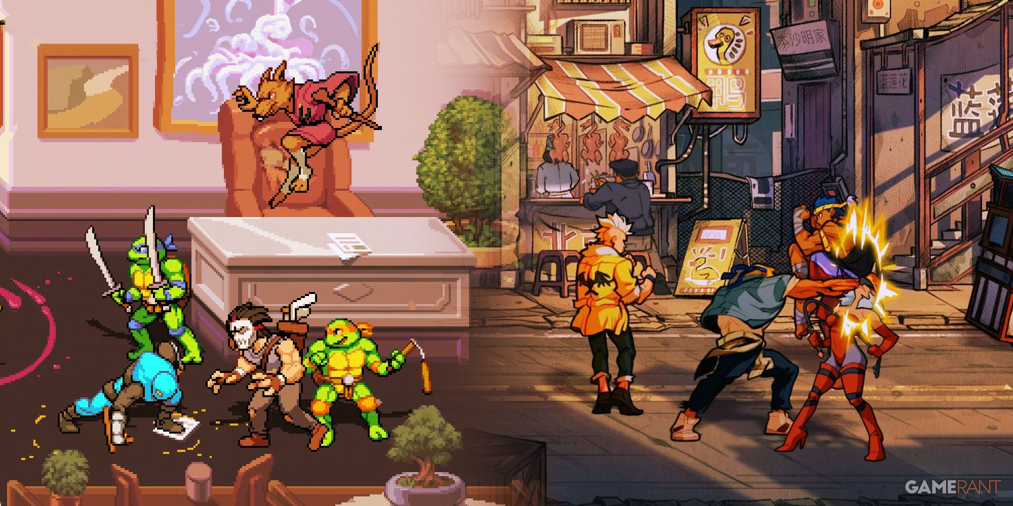 Best Beat 'Em Up Games Teenage Mutant Ninja Turtles: Shredder’s Revenge, Streets Of Rage 4