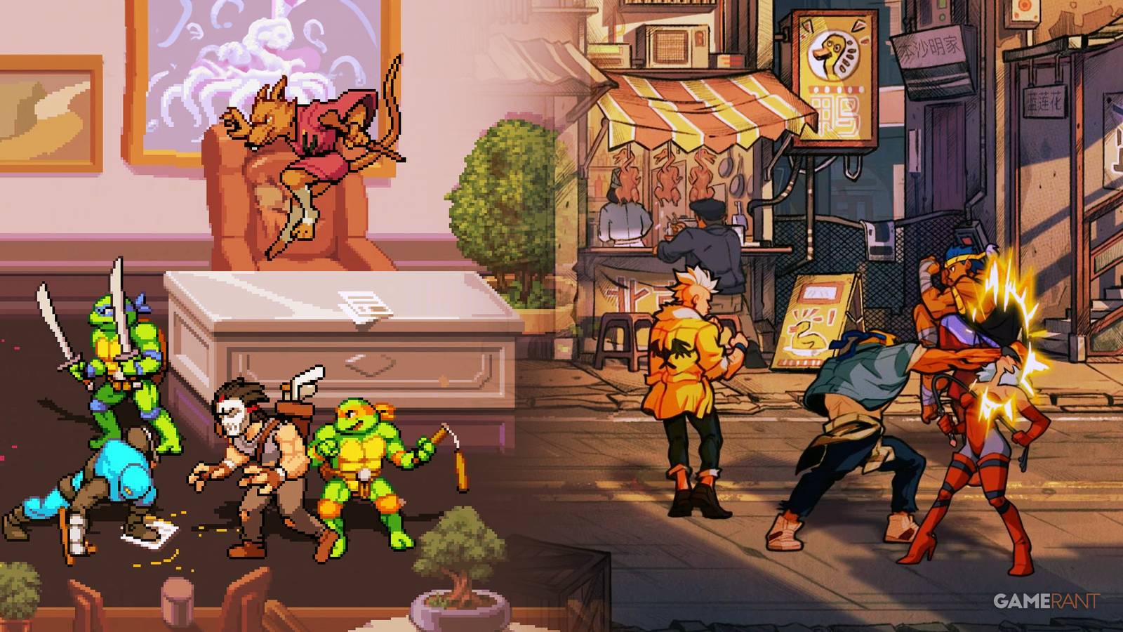 Best Beat 'Em Up Games Teenage Mutant Ninja Turtles: Shredder’s Revenge, Streets Of Rage 4