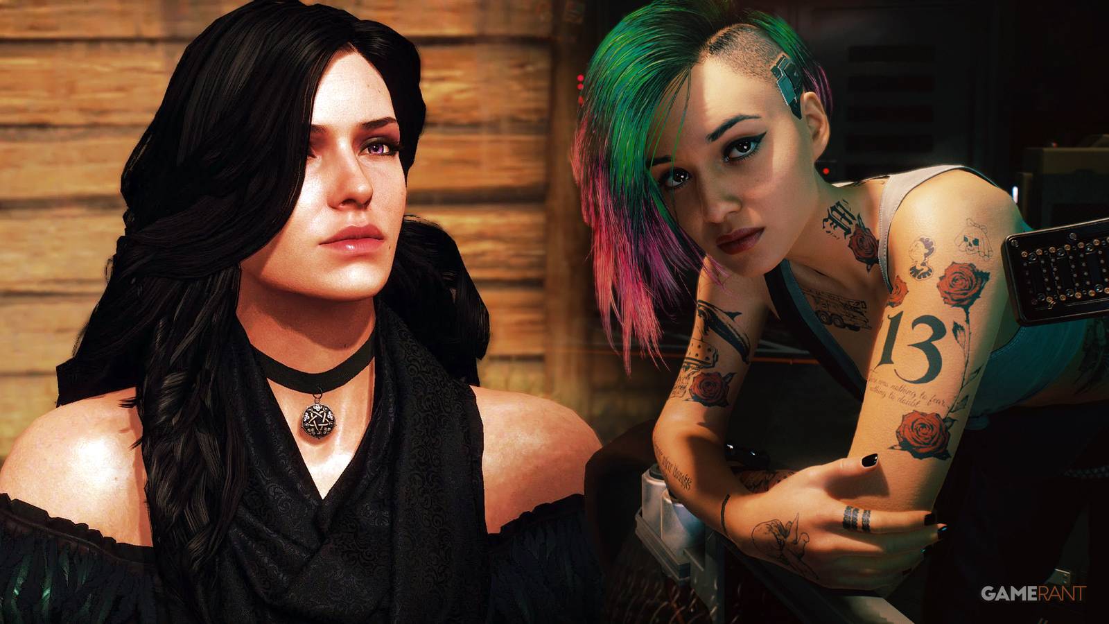 Female Characters In CD Projekt Red Games The Witcher 3: Wild Hunt Yennefer Of Vengerberg, Cyberpunk 2077 Judy Alvarez