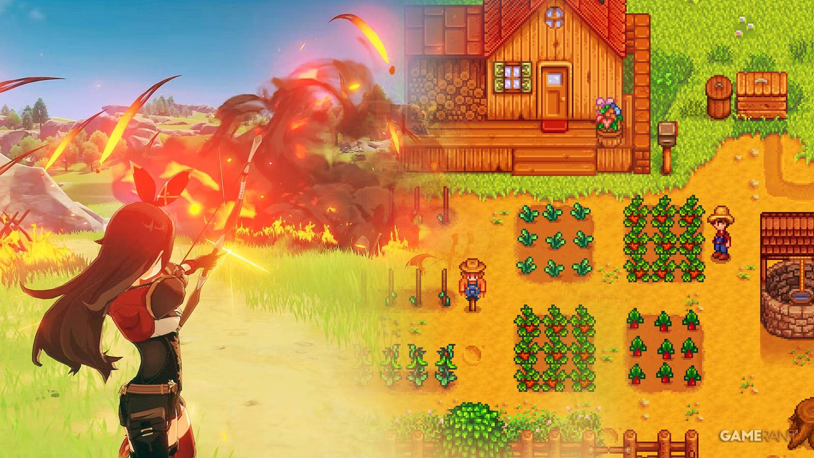 Genshin Impact, Stardew Valley