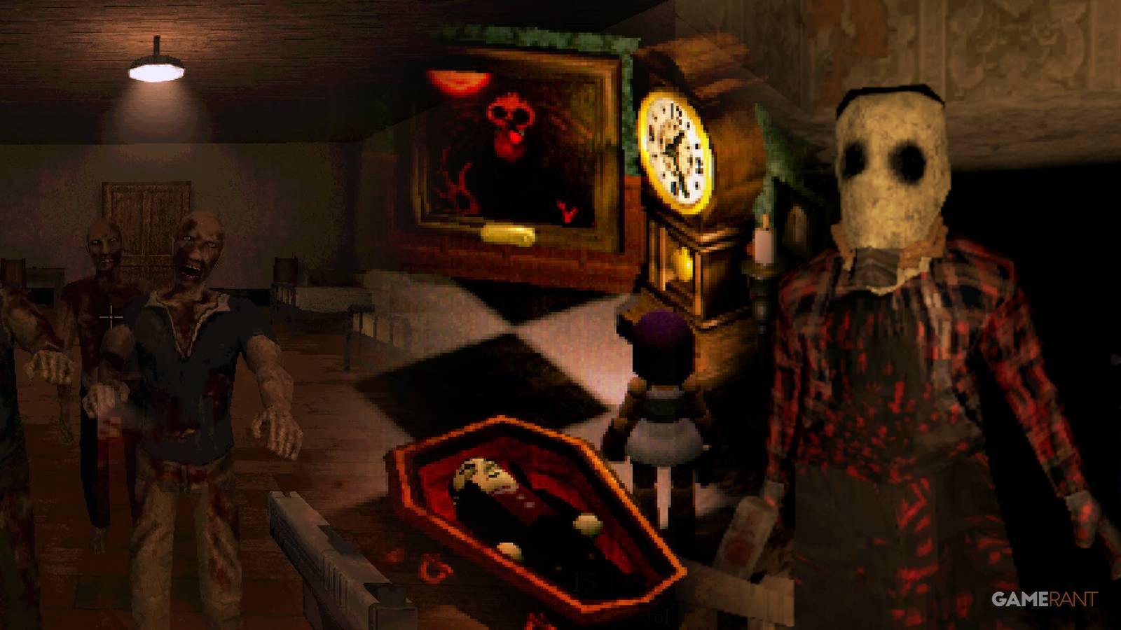 Survival Horror Indie Games Nightmare Of Decay, Crow Country, Stay Out Of The House