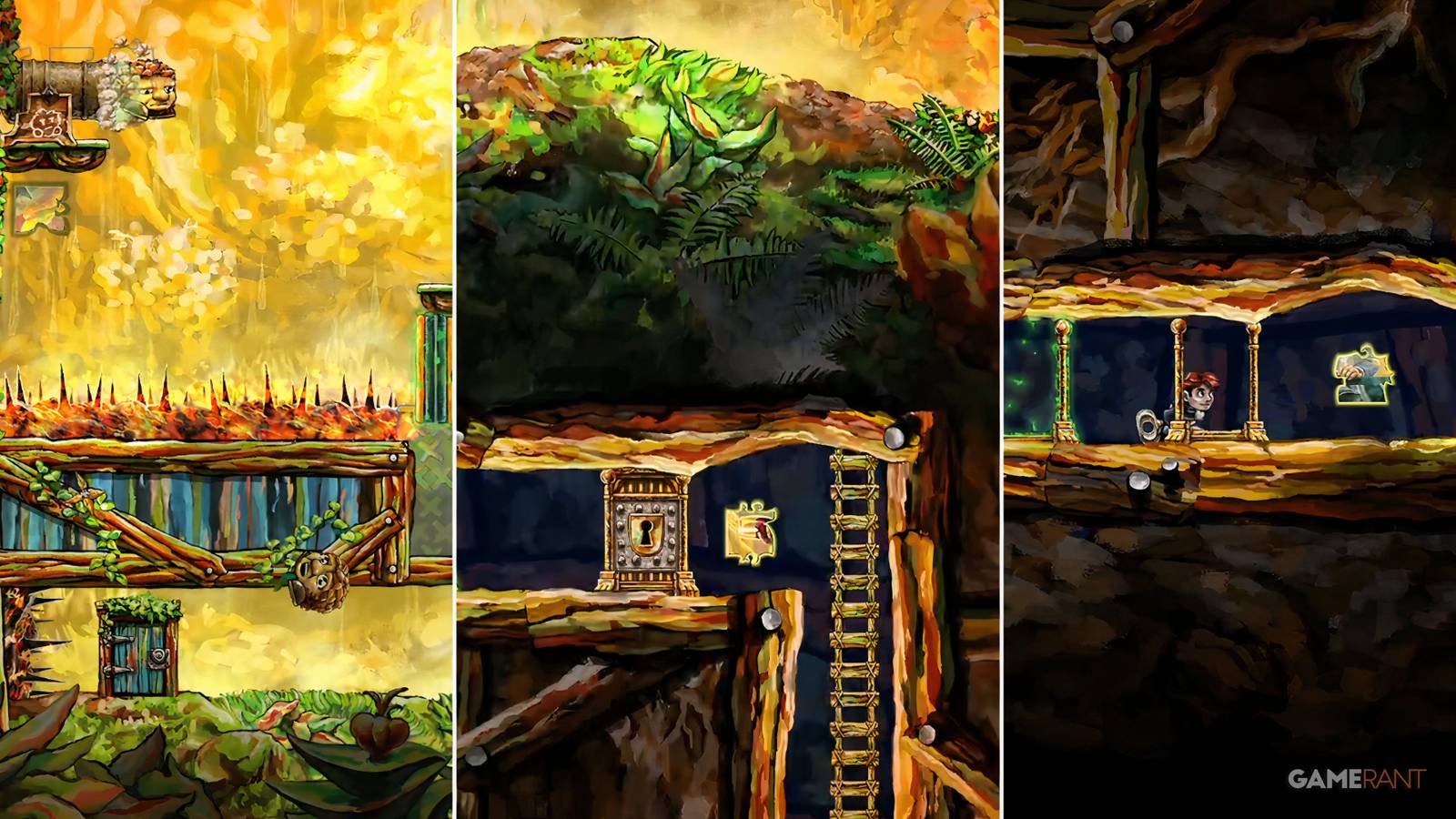 A split image of the Irreversible level in Braid