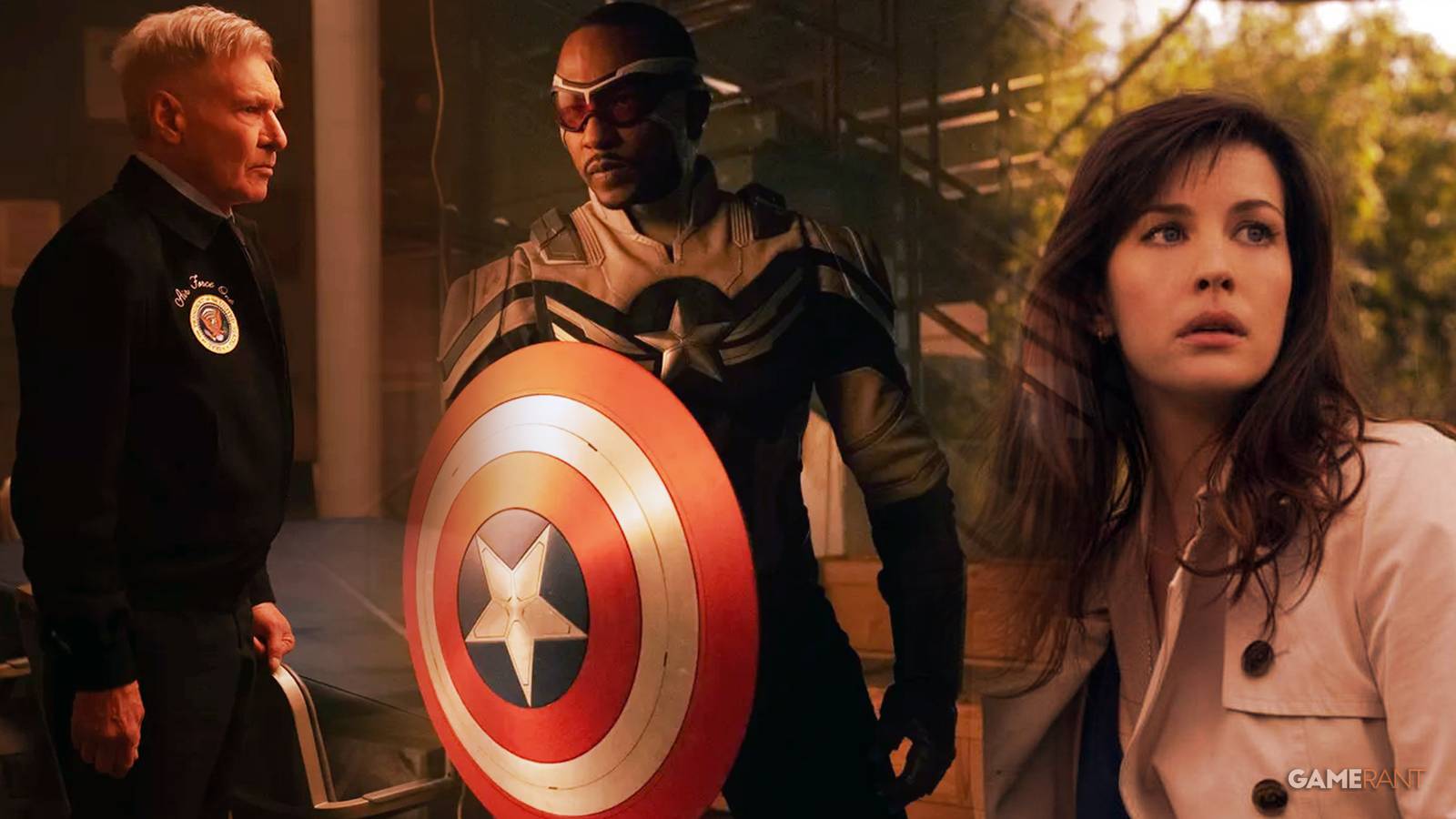 Captain America: Brave New World Thunderbolt Ross, Sam Wilson, Betty Ross