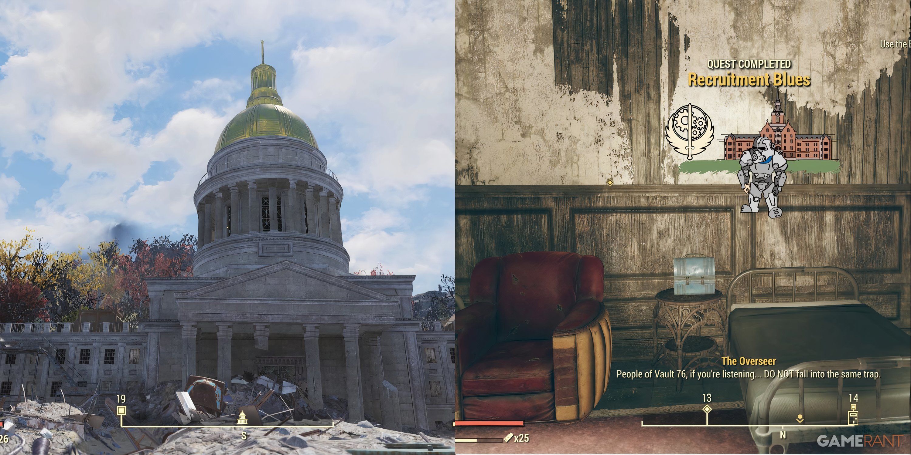 Charleston Capitol Building in Fallout 76