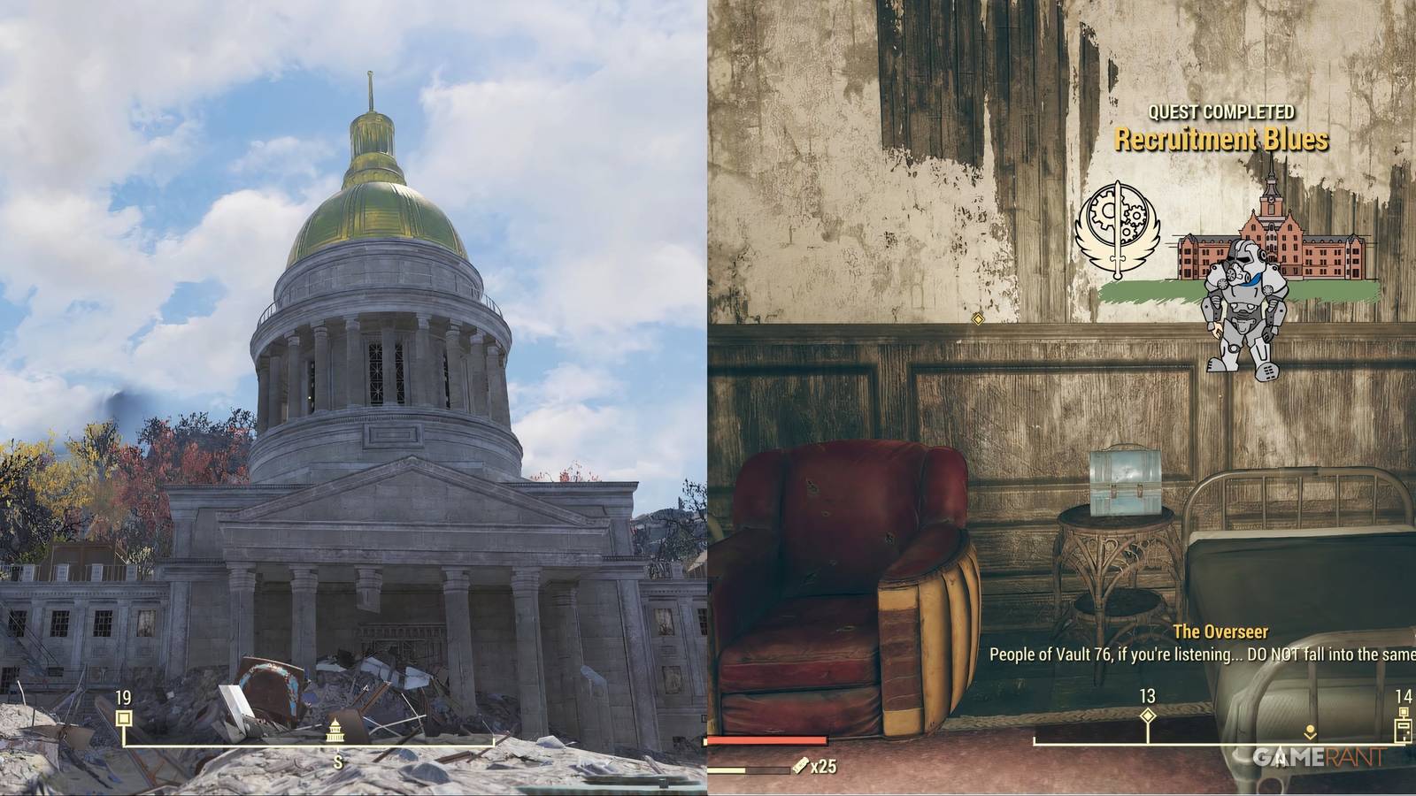 Charleston Capitol Building in Fallout 76