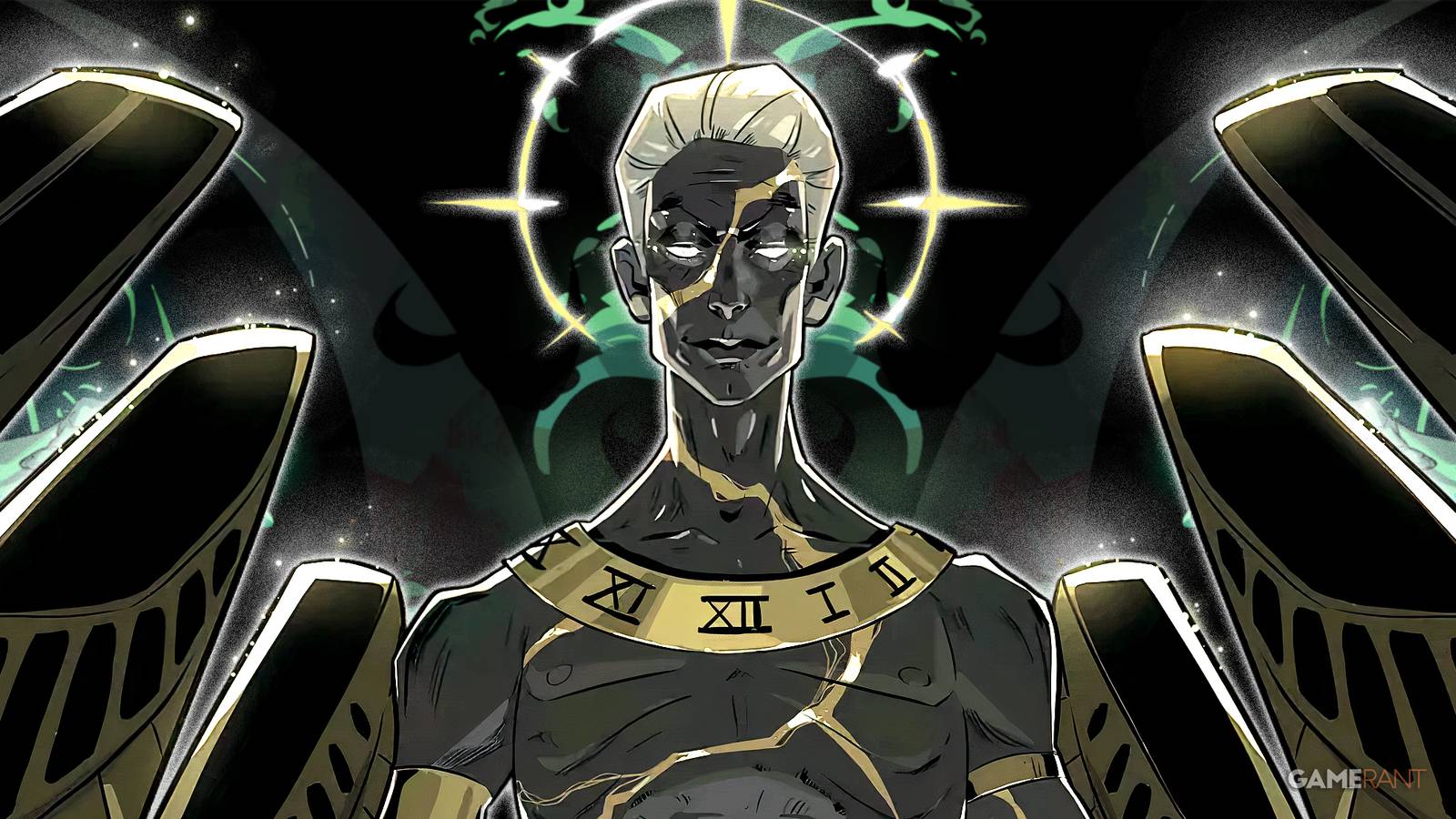 Closeup of Chronos from Hades 2