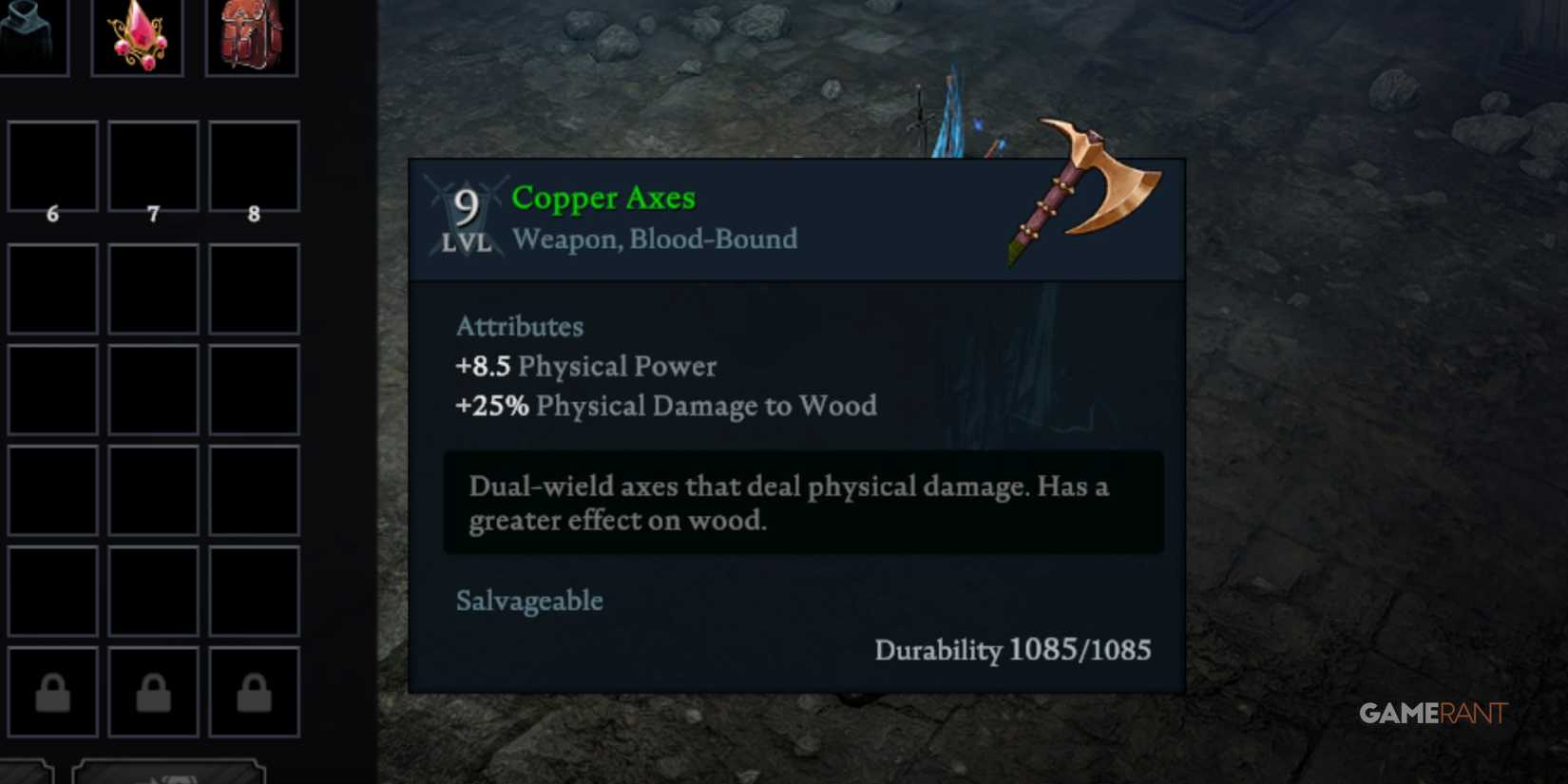 Copper Axes In V Rising