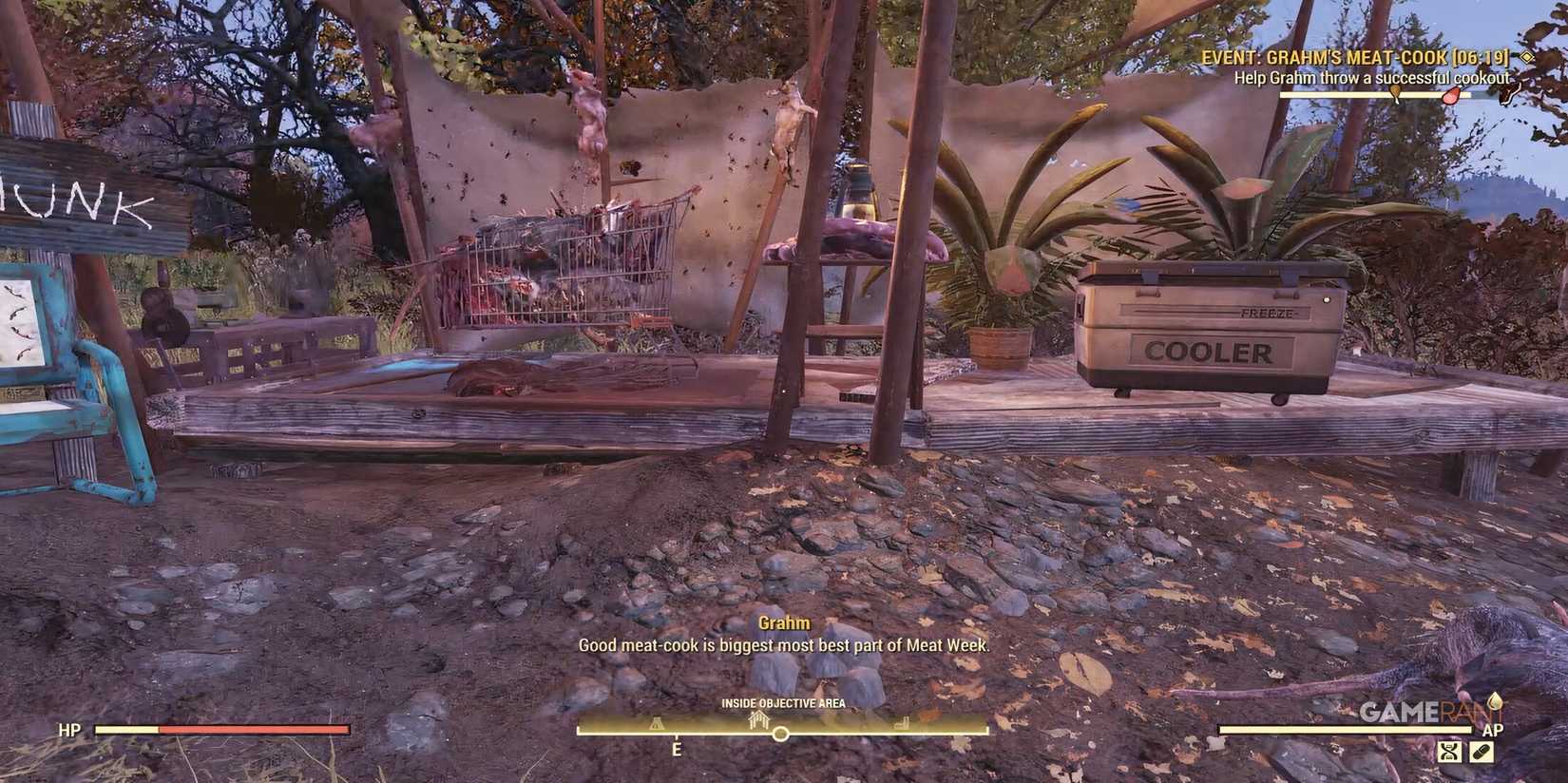 Critter Chunks and Greens Drop Off Points in Fallout 76