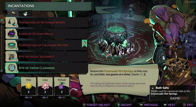 Crossroads hot springs incantation hades 2