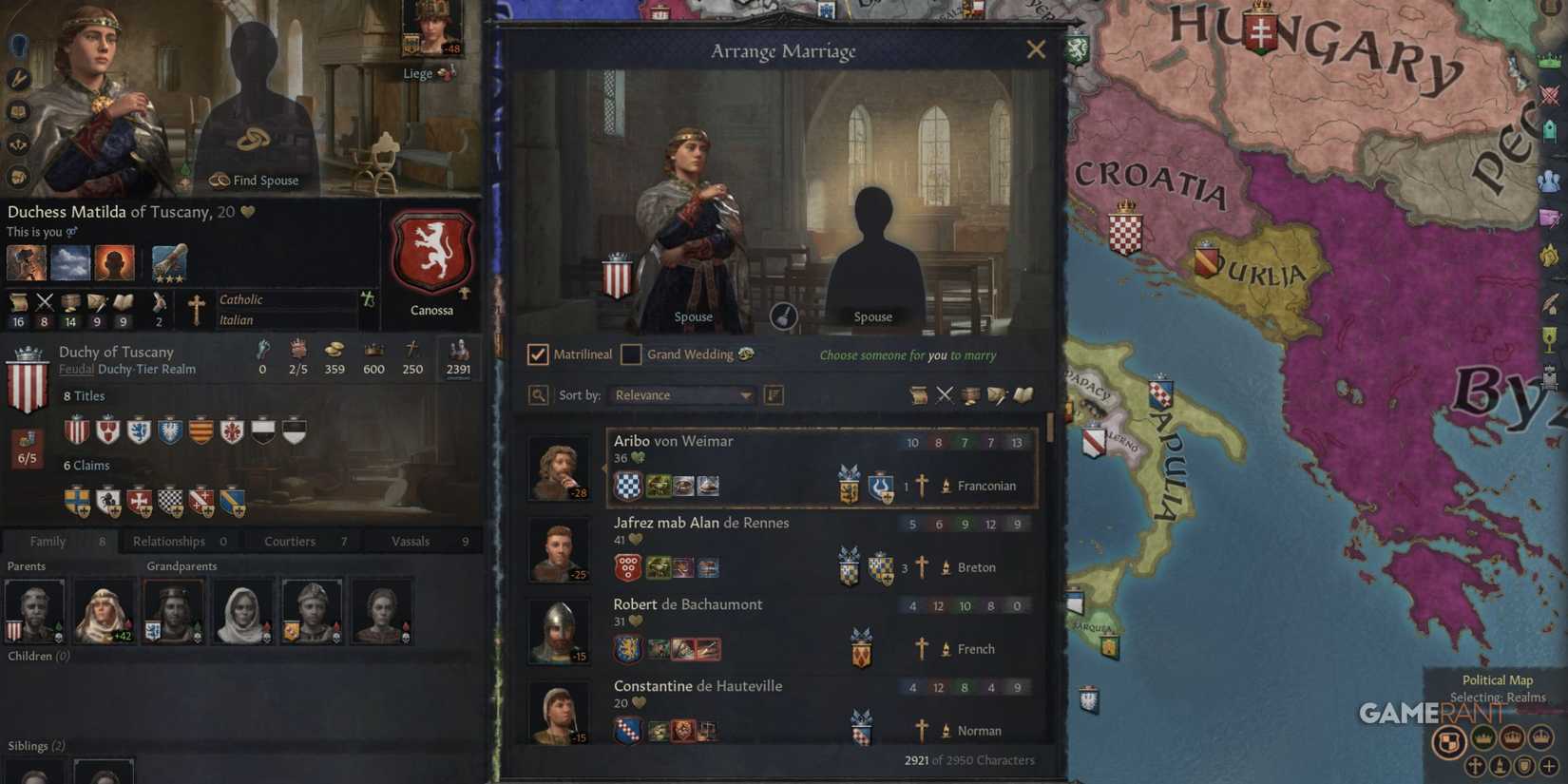 Crusader Kings 3 Arrange a Marriage