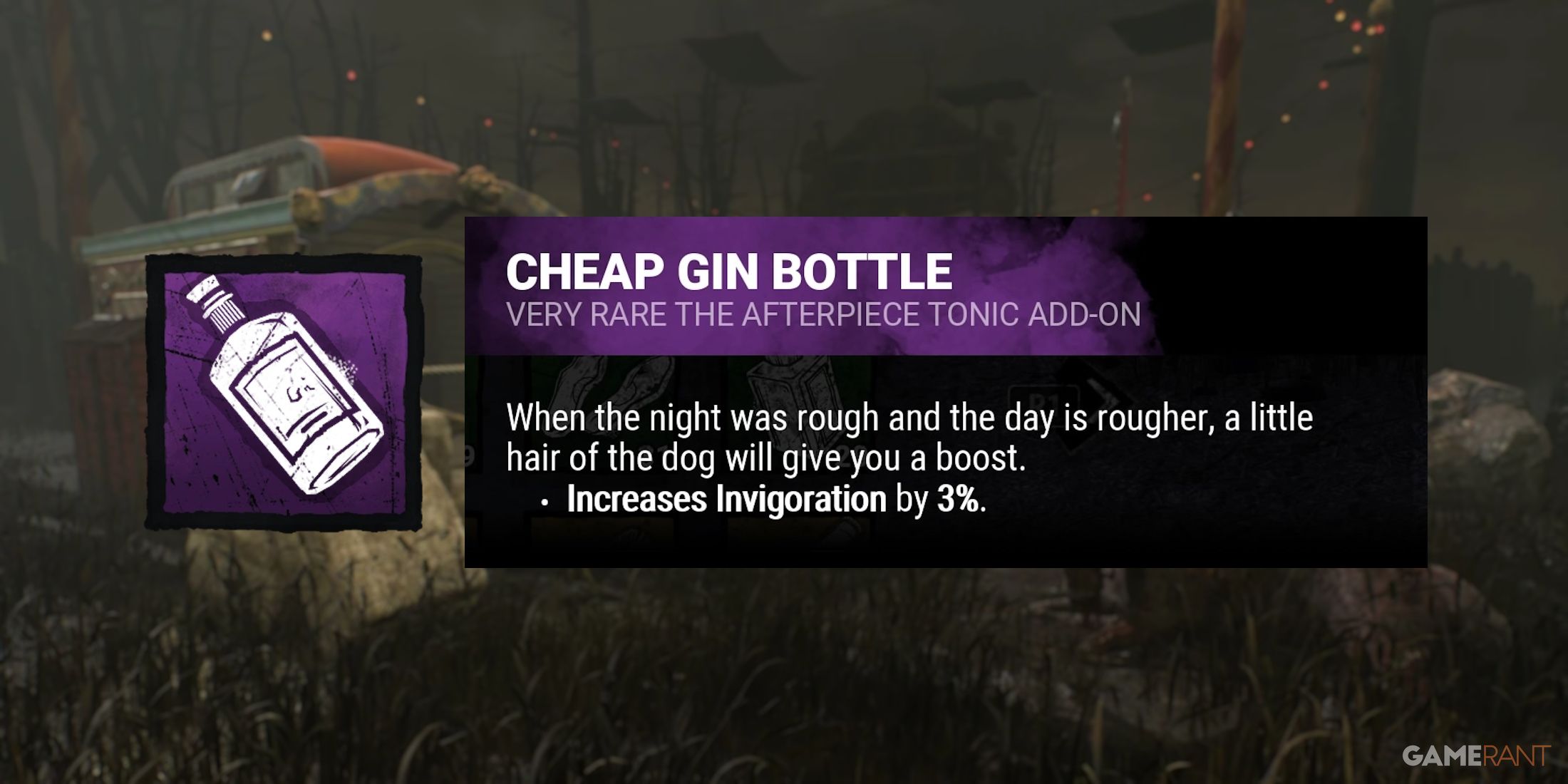 dead by daylight the clown cheap gin bottle addon