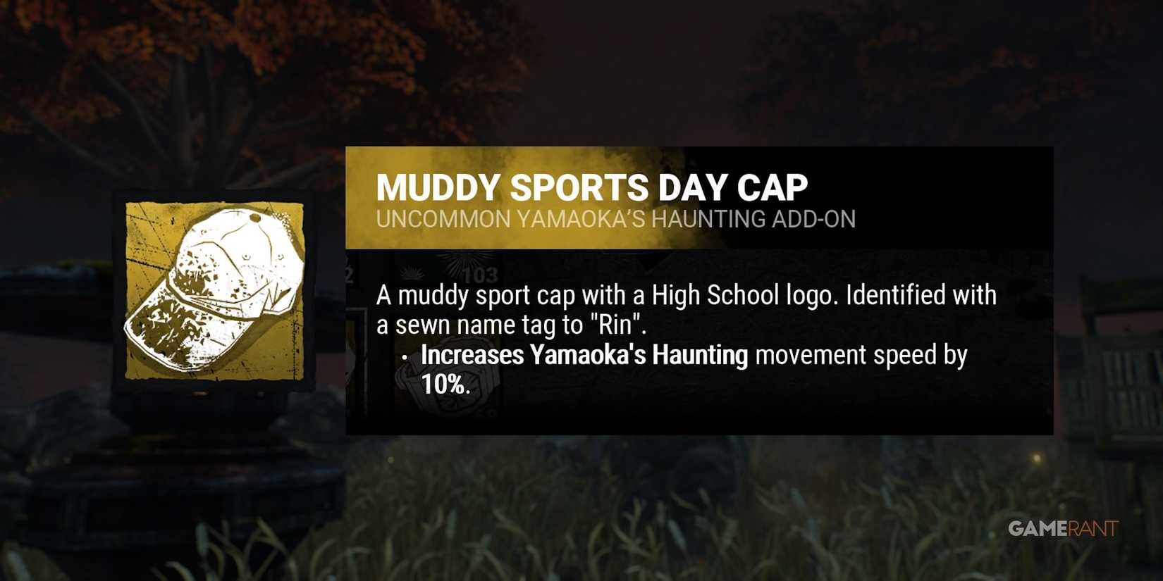 dead by daylight the spirit muddy sports day cap addon