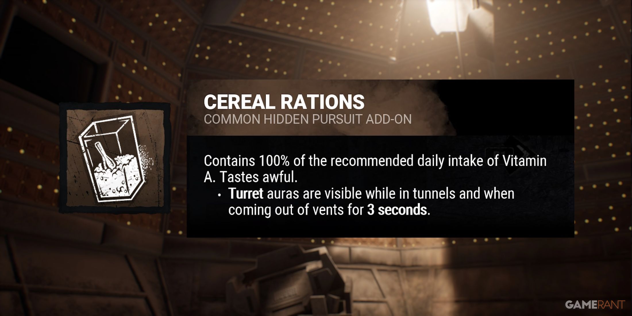 dead by daylight the xenomorph cereal rations addon
