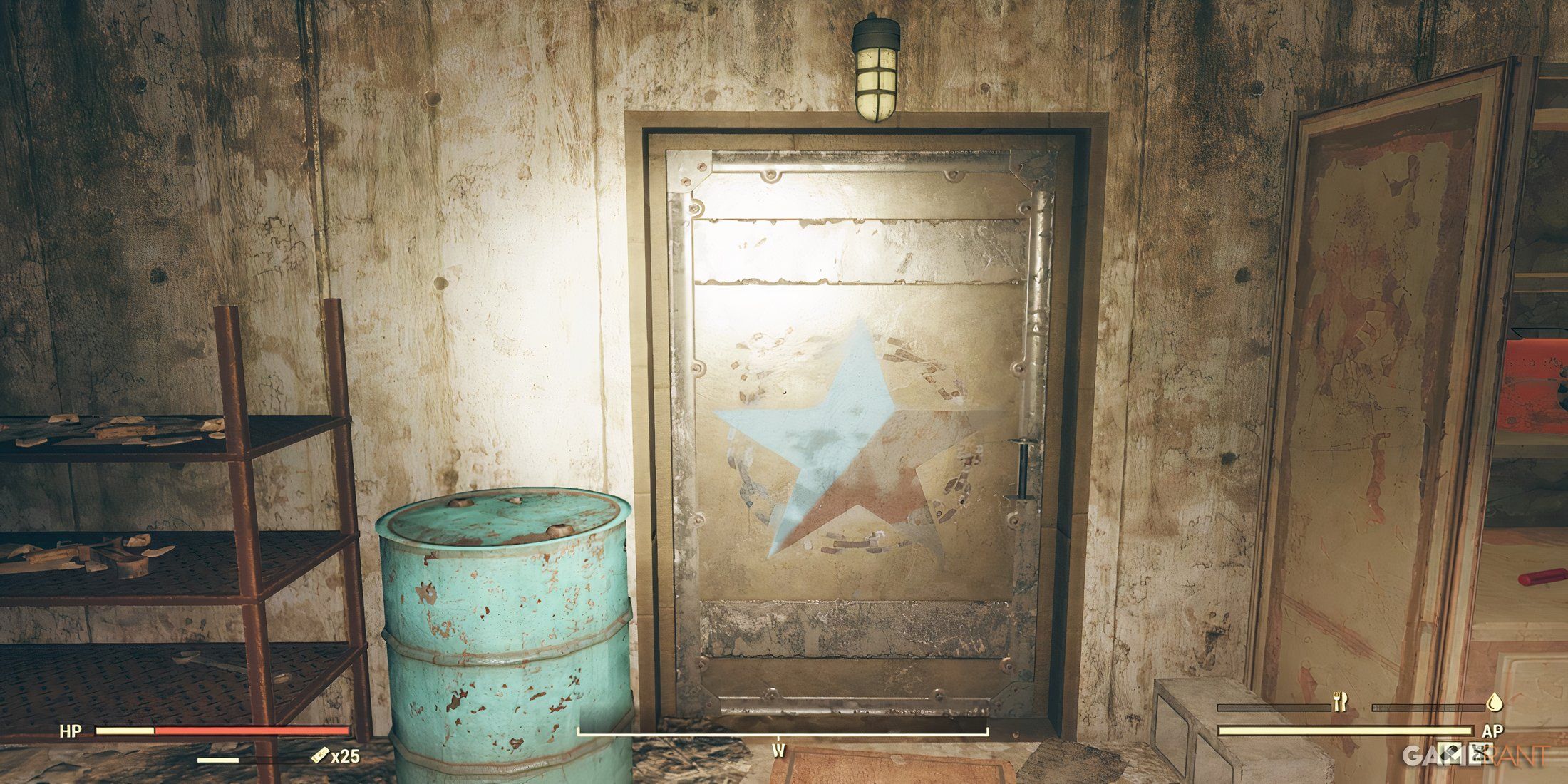 Door To The Abandoned Bunker in Fallout 76