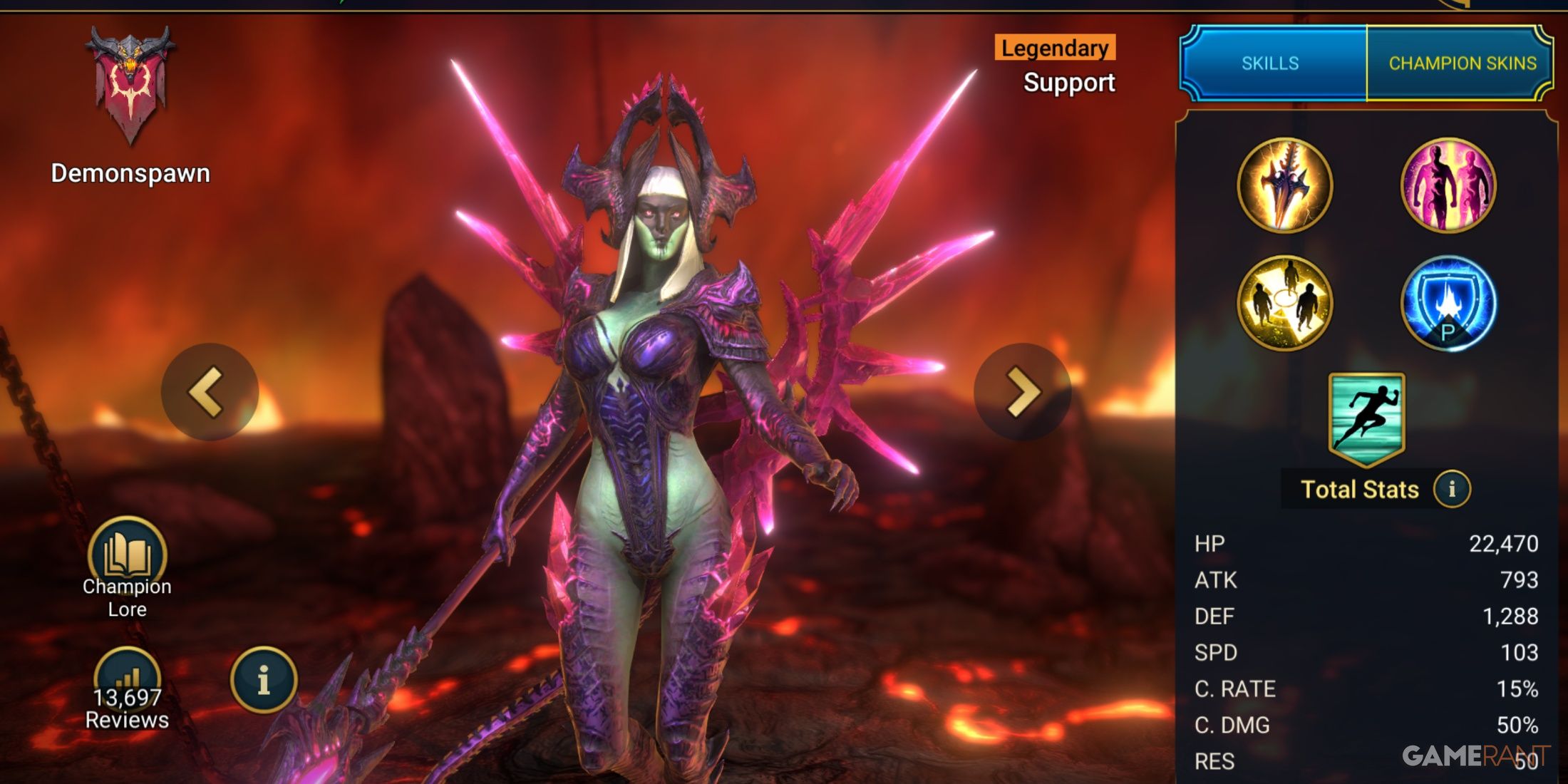 Duchess Lilitu Legendary Champion In Raid Shadow Legends
