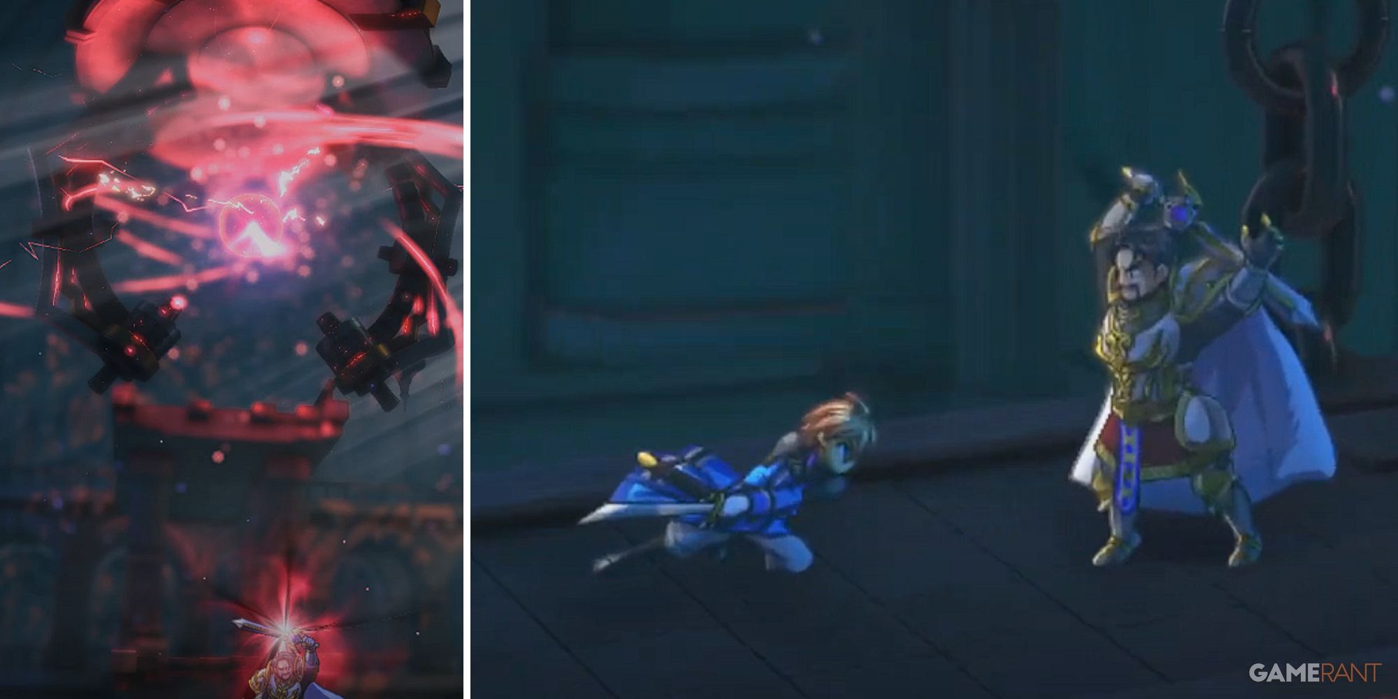 Eiyuden Chronicle  Hundred Heroes - Dueling Split Image