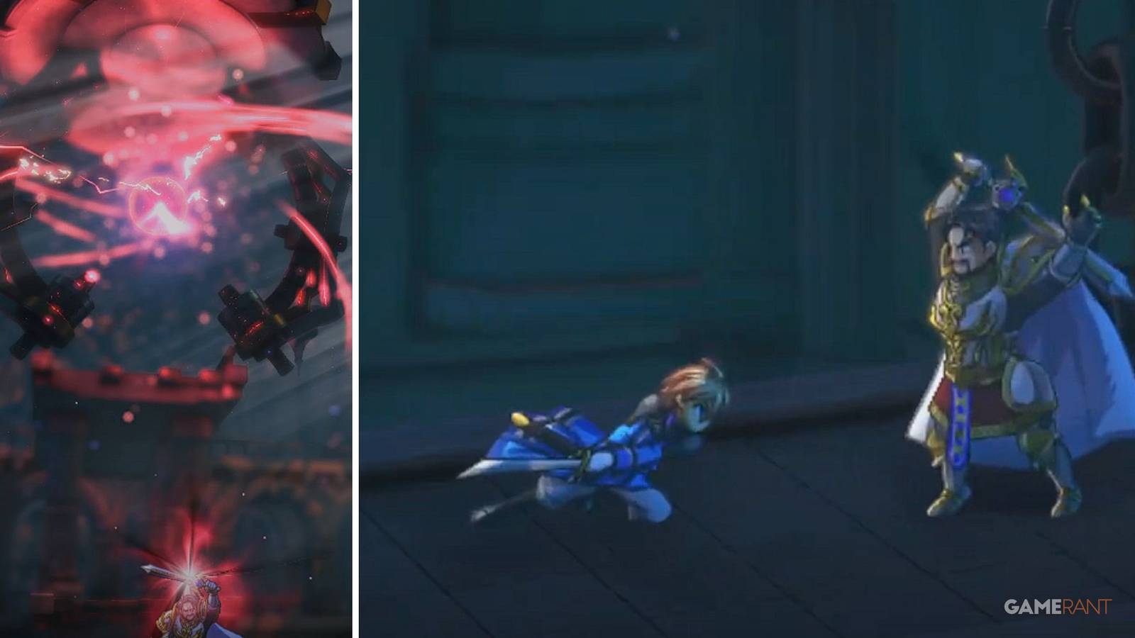 Eiyuden Chronicle  Hundred Heroes - Dueling Split Image