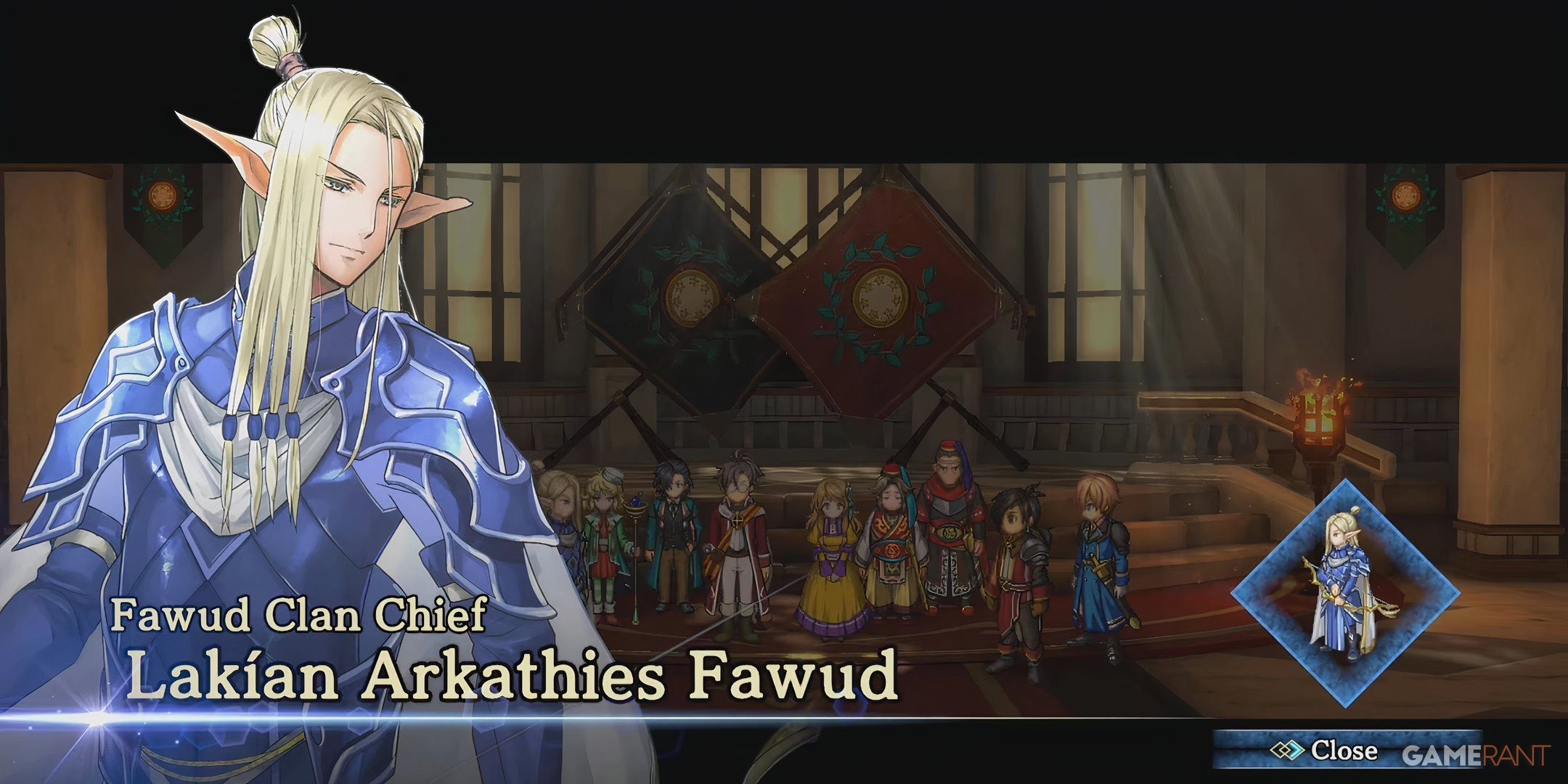 Eiyuden Chronicle Lakian Arkathies Fawud Gameplay