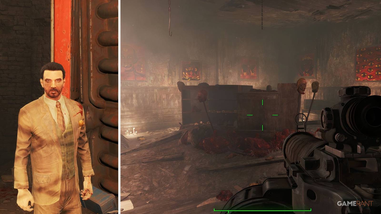 Fallout 4 - Pickman Serial Killer Split Image