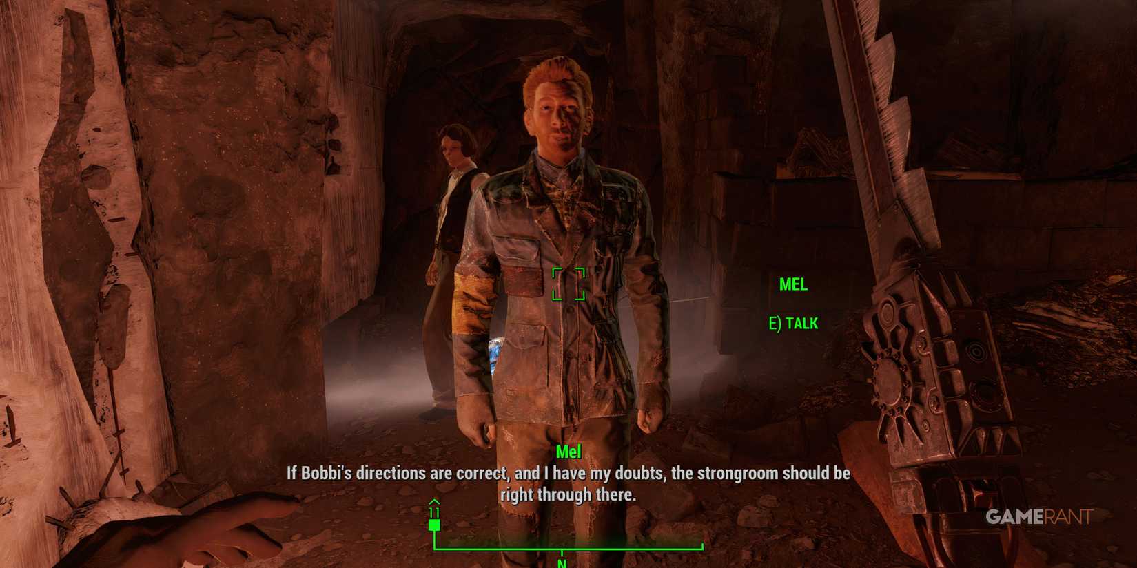 Fallout 4 - Telling Mel to go ahead