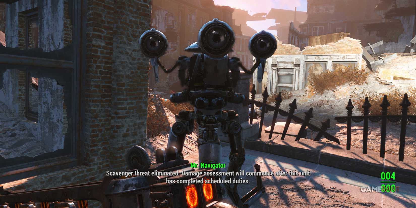 Fallout 4 - USS Constitution Mr. Navigator