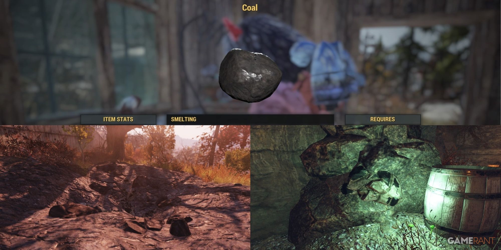 Farming Coal in Fallout 76