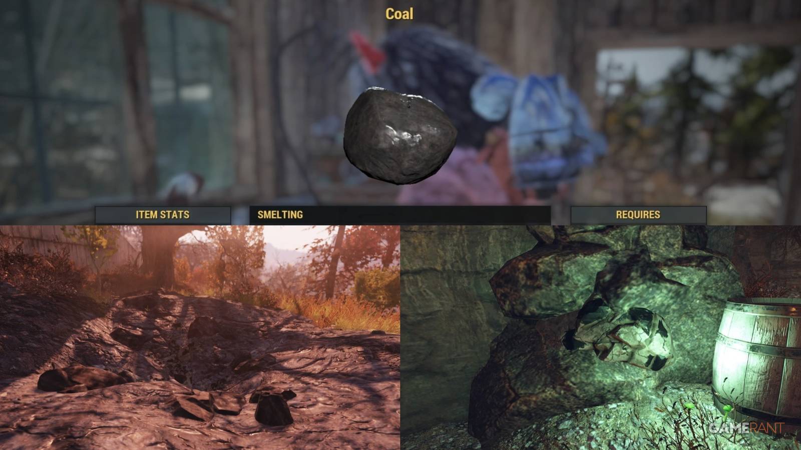 Farming Coal in Fallout 76