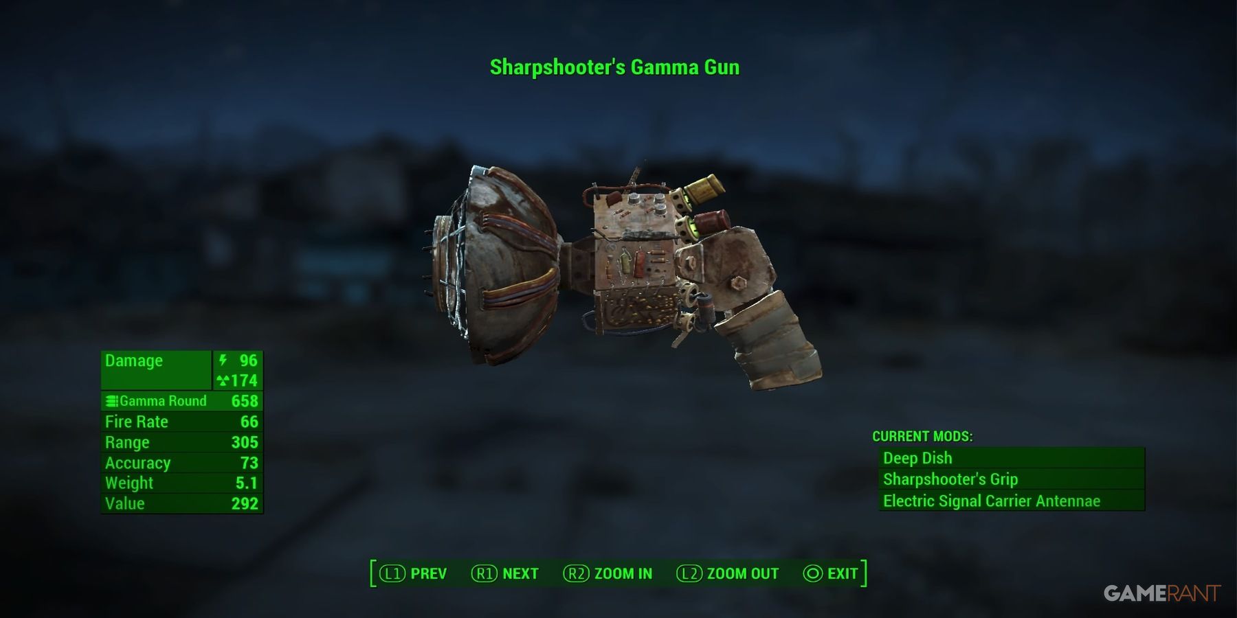 Gamma Gun in Fallout 4