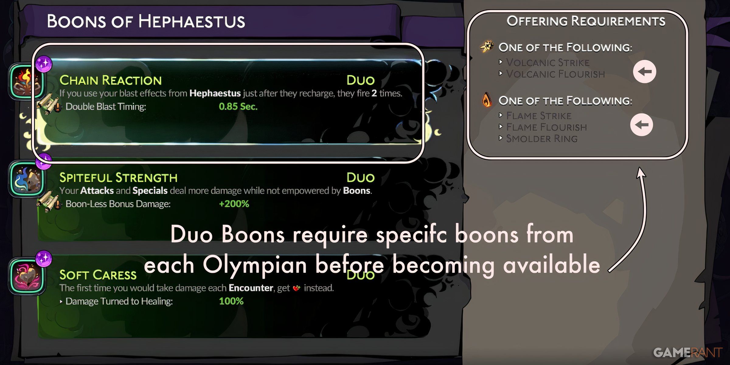 How to Get All Legendary and Duo Boons in Hades 2