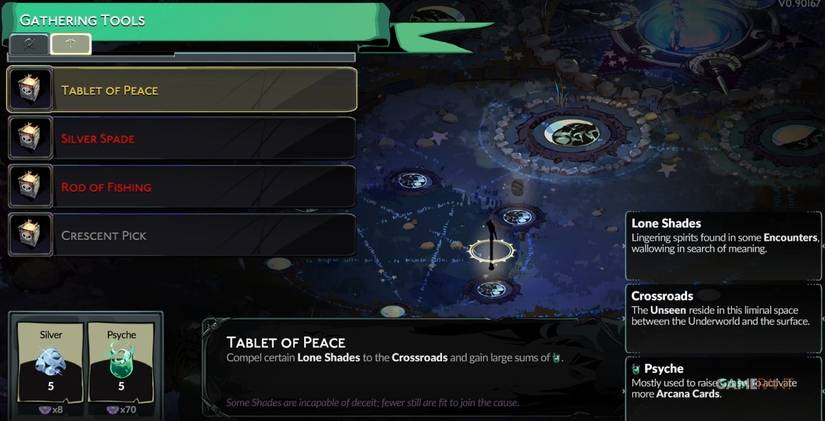 hades 2 tablet of peace