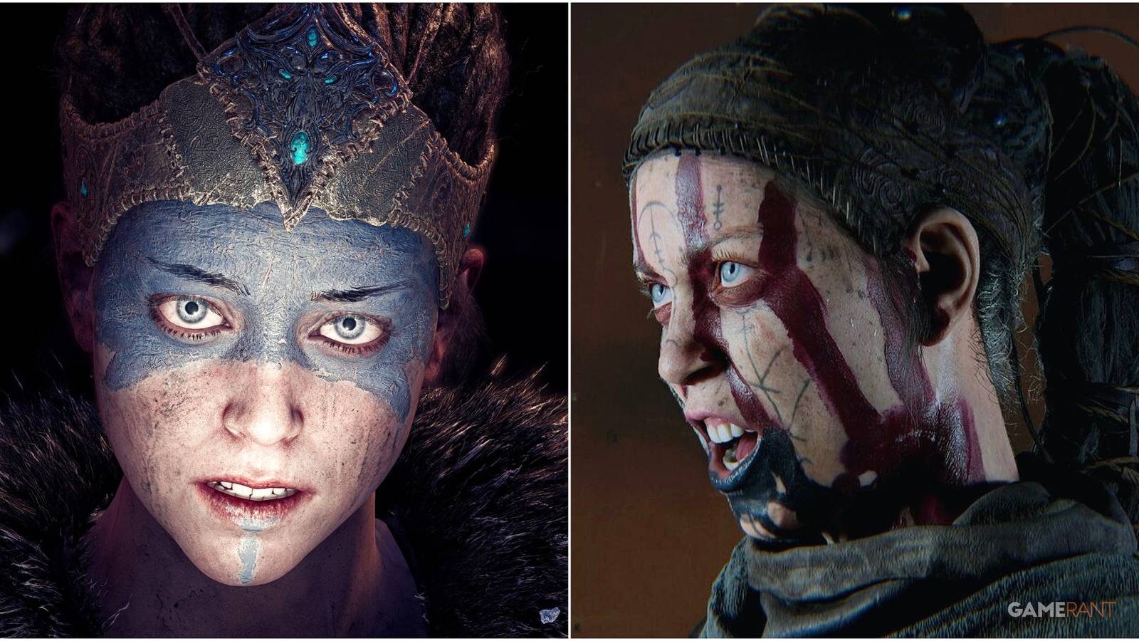 Senua From The Original Hellblade Vs Senua From Hellblade 2 Close-Up