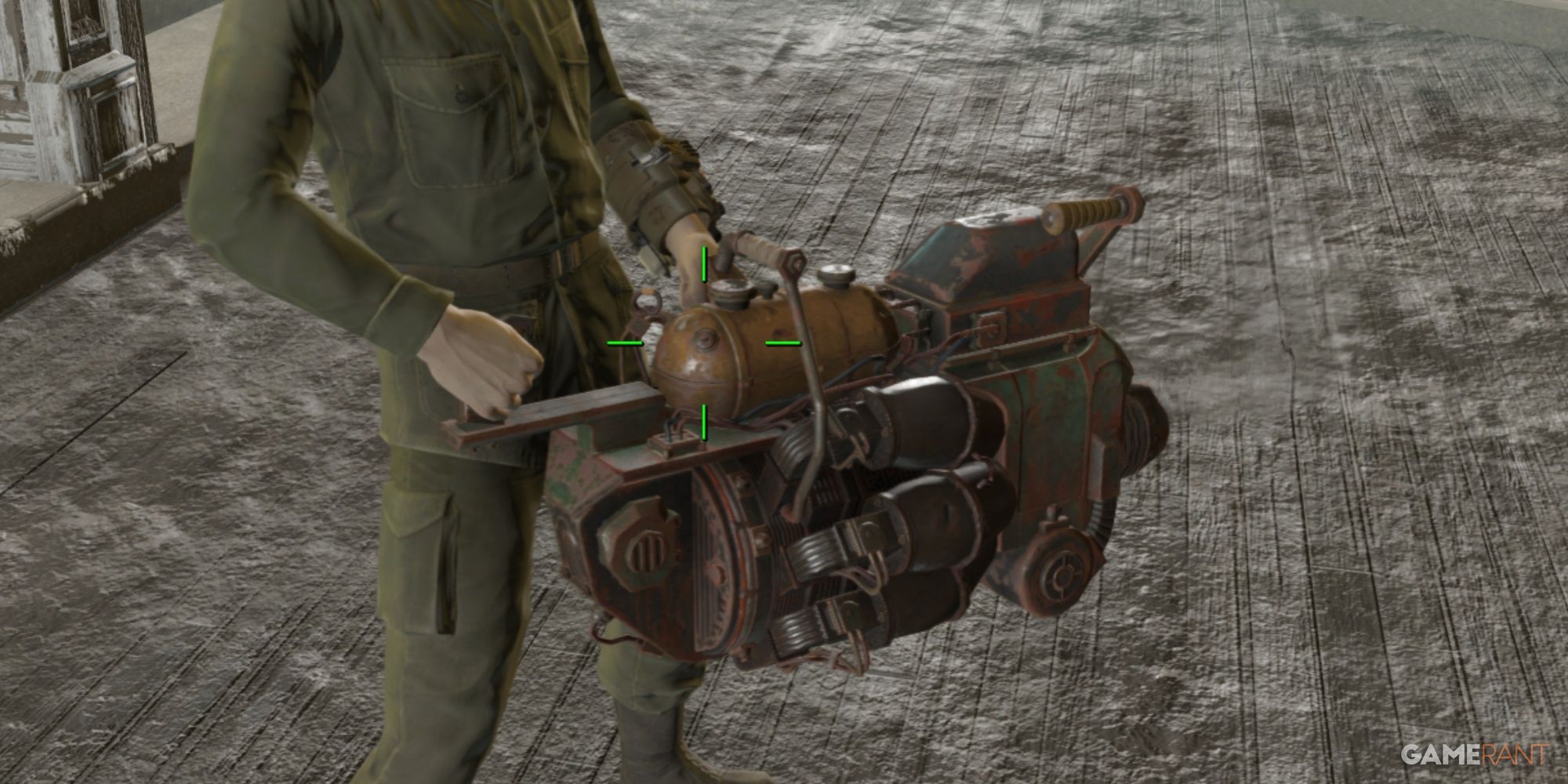 Arma Pesada Junk Jet em Fallout 4