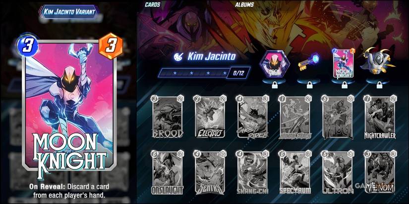 Kim Jacinto Album marvel snap moon knight