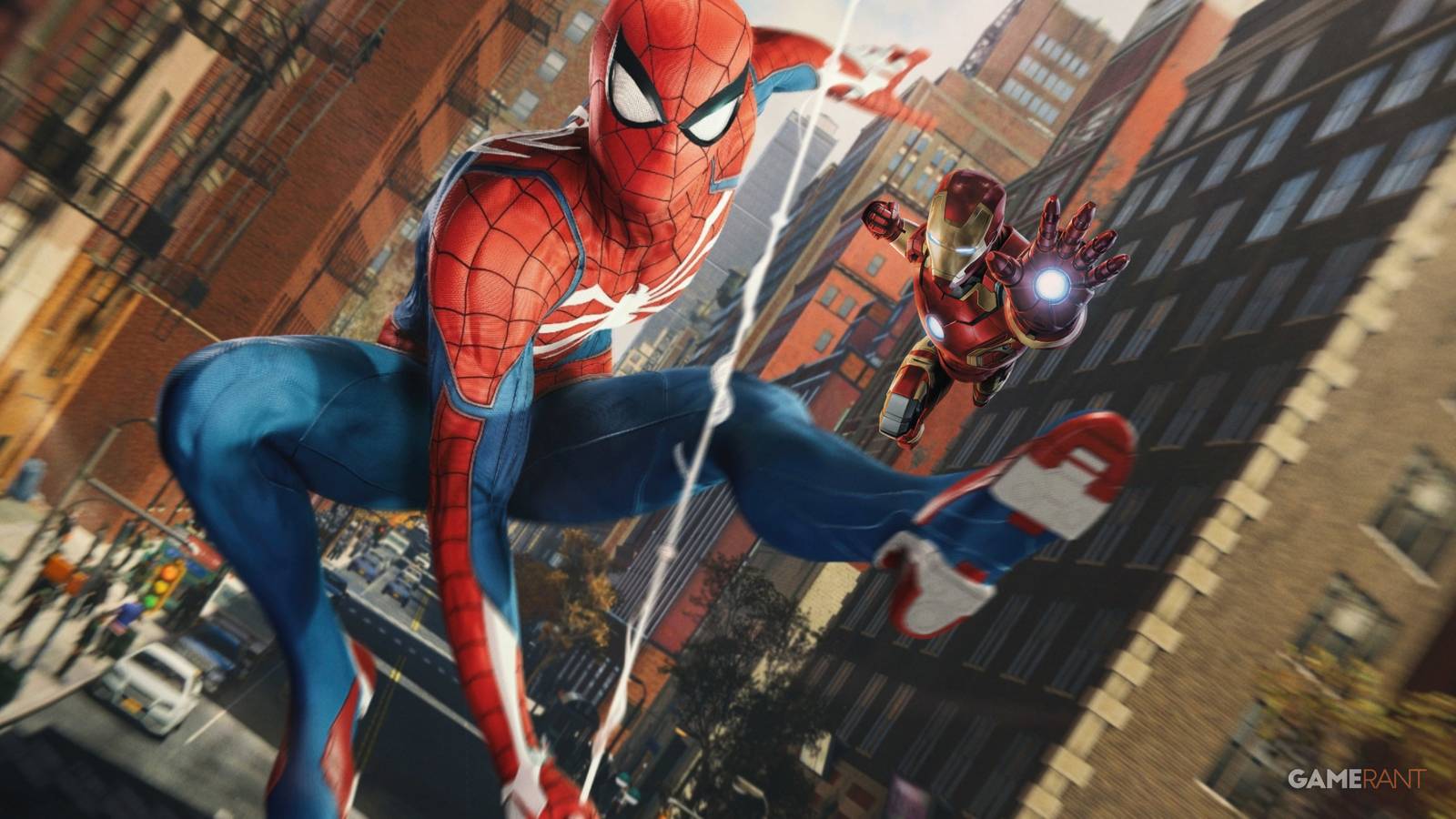 Marvel's Spider-Man x Iron Man Flying