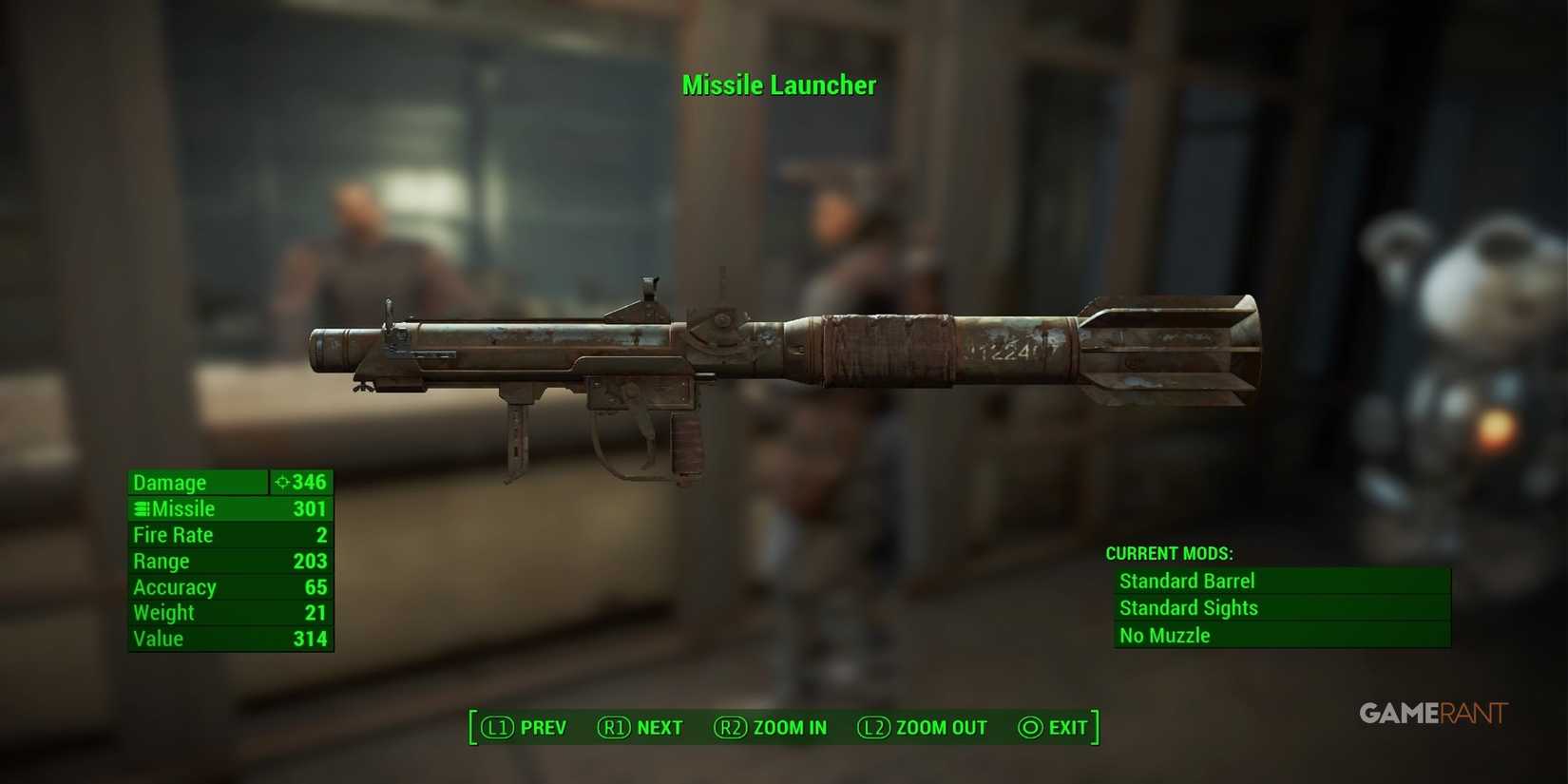 Missile Launcher in Fallout 4