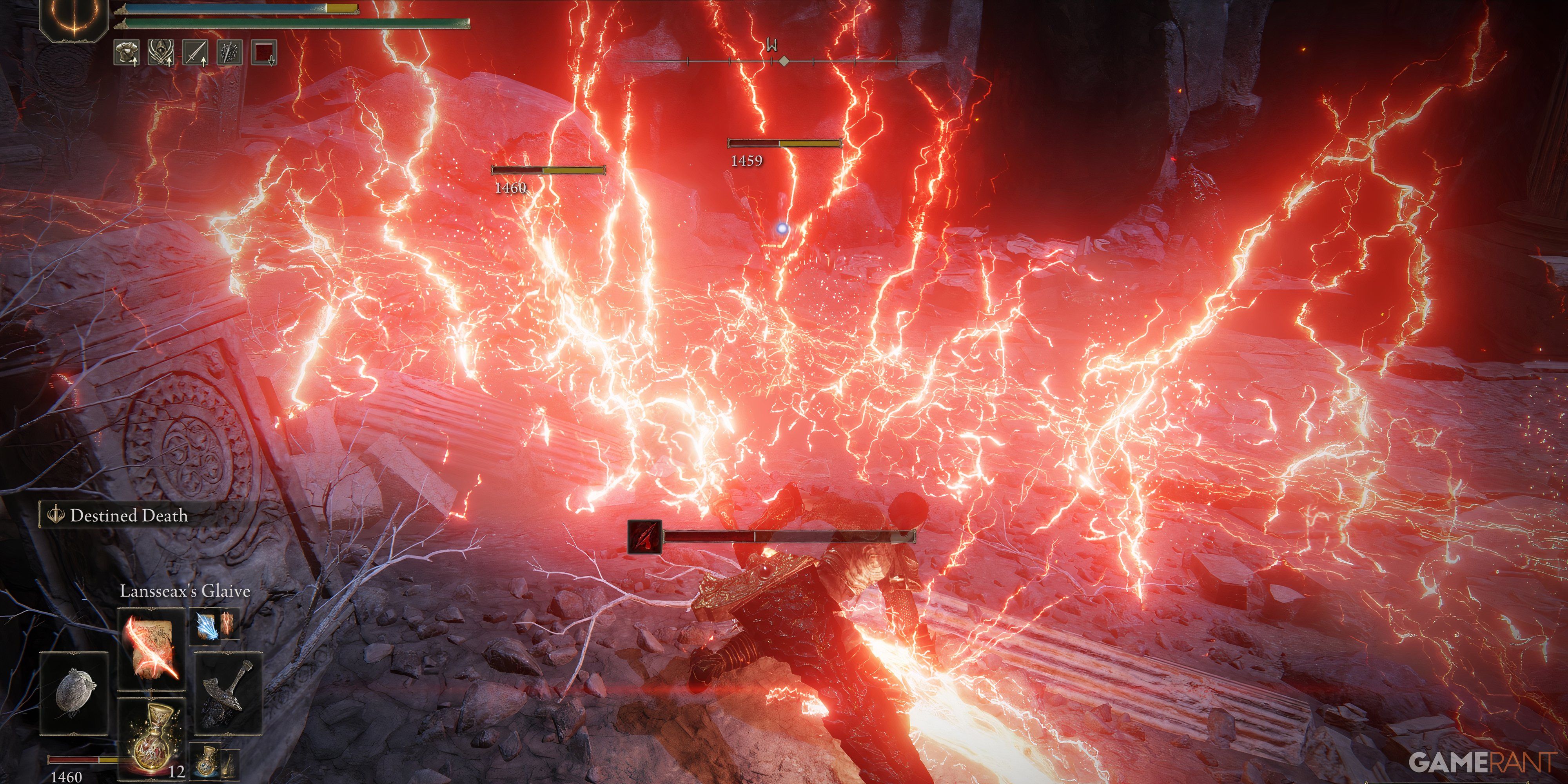Elden Ring: Best Lightning Spells, Ranked Throwing waves of red lightning at enemies