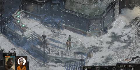 Best Video Games From Eastern European Games Developers, Ranked  the two detectives stand outside on a snowy street