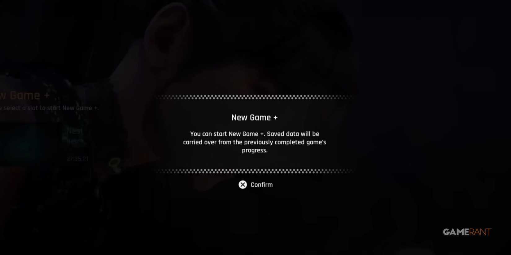 New Game+ Unlocked Screenshot