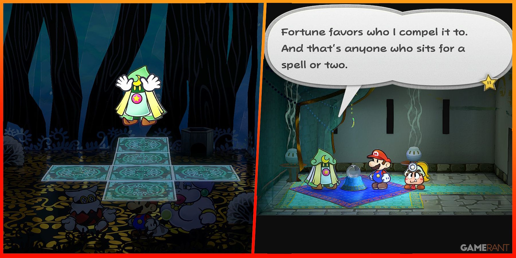 paper mario the thousand year door fortune teller feature image