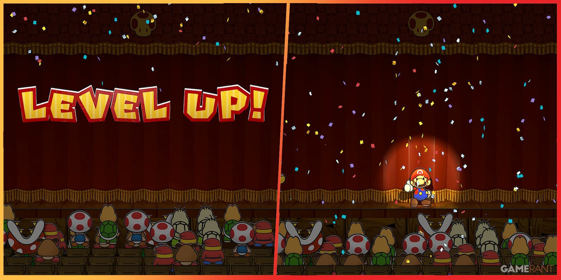 paper mario the thousand year door - level up