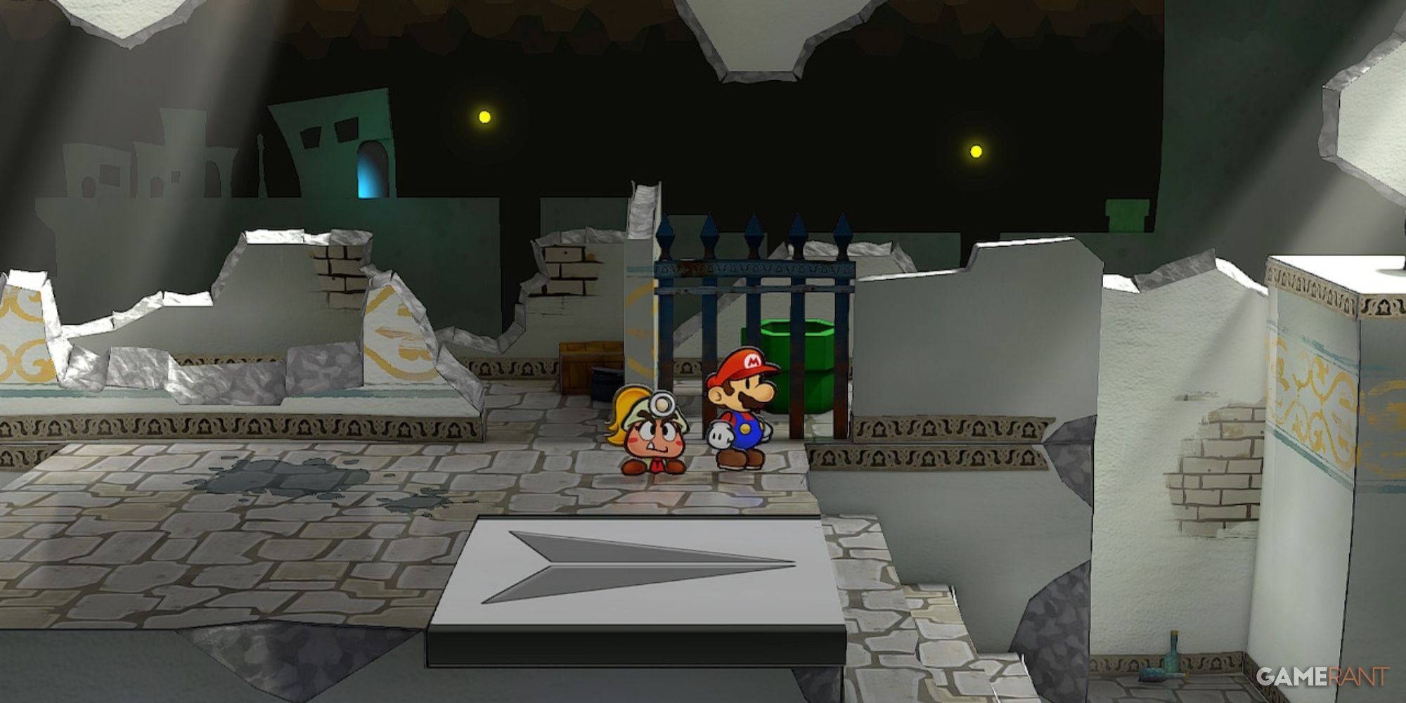 paper mario the thousand year door merlee's house location