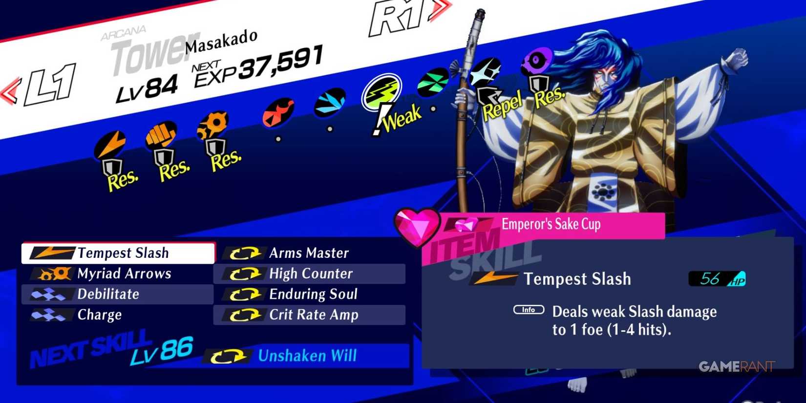 persona 3 reload masakado persona