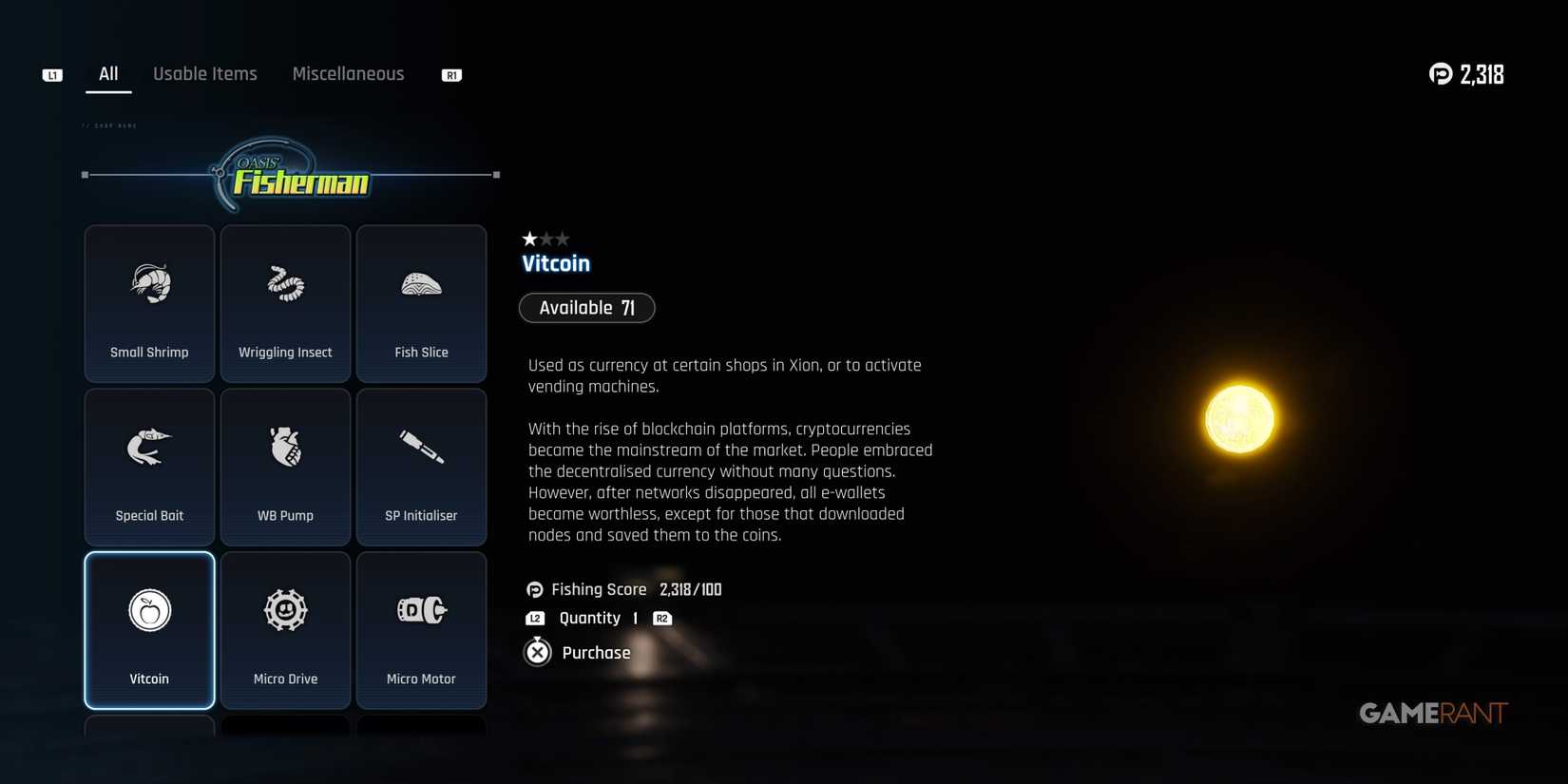 Stellar Blade: How To Buy Vitcoins