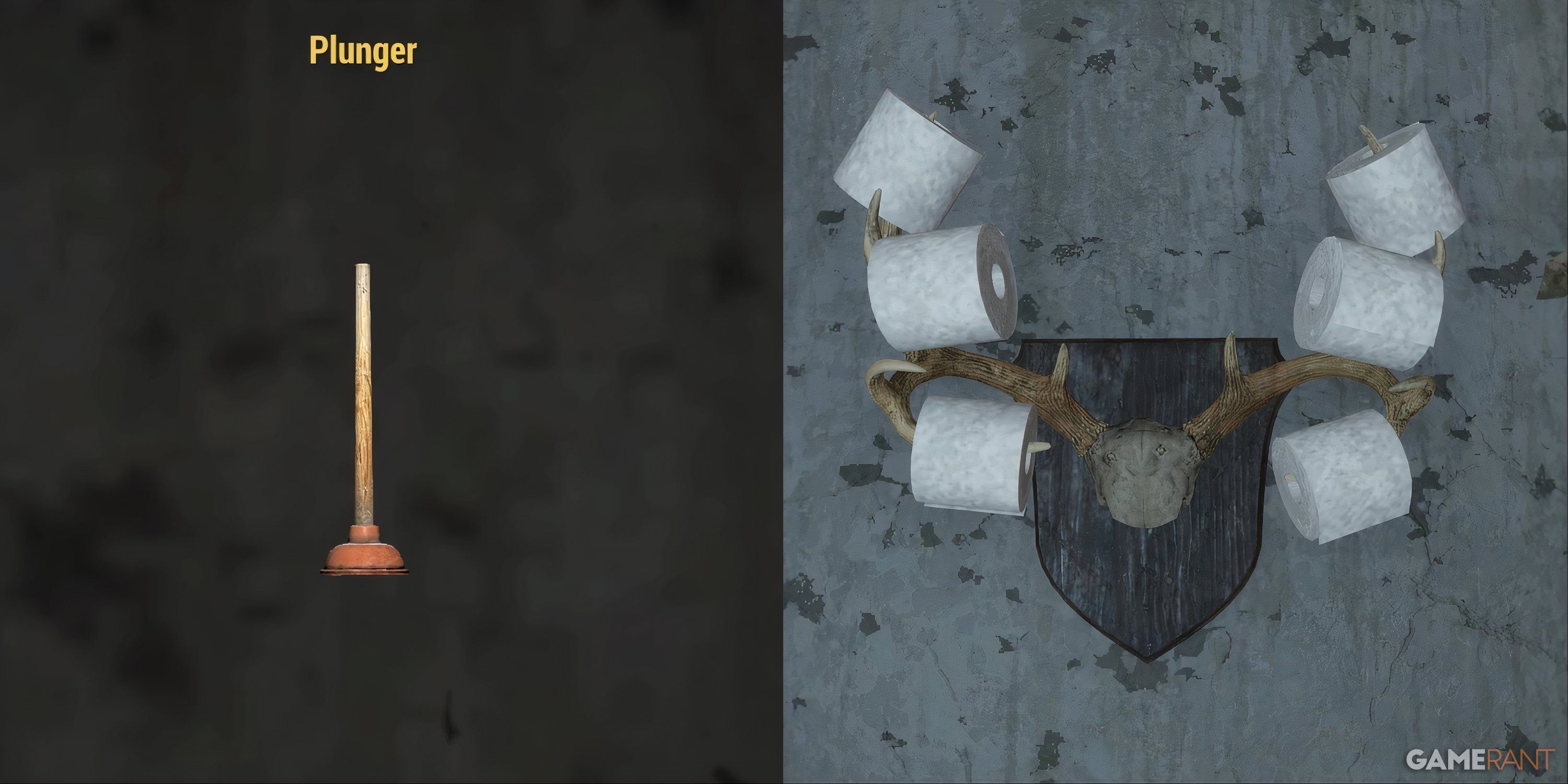 Plunger and Toilet Paper Locations in Fallout 76